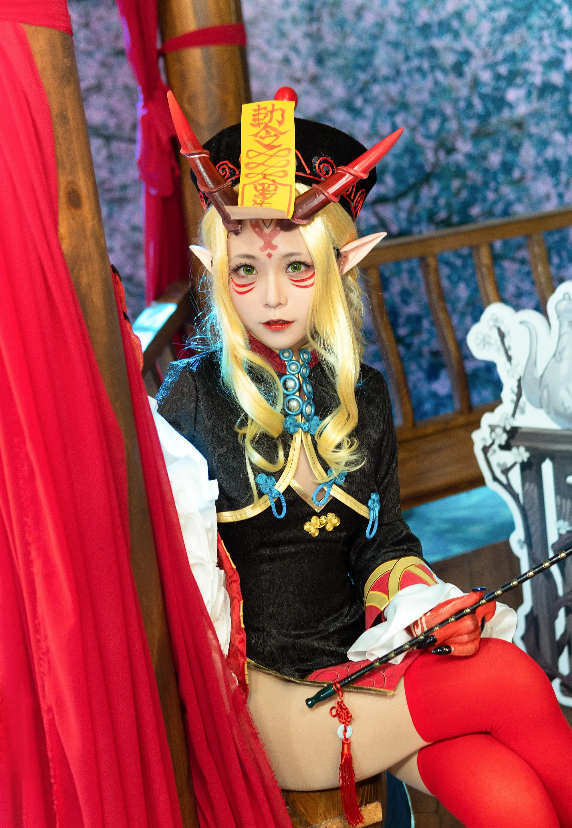 《Fate/Grand Order》茨木童子 僵尸娘cosplay-公众号小姨ai