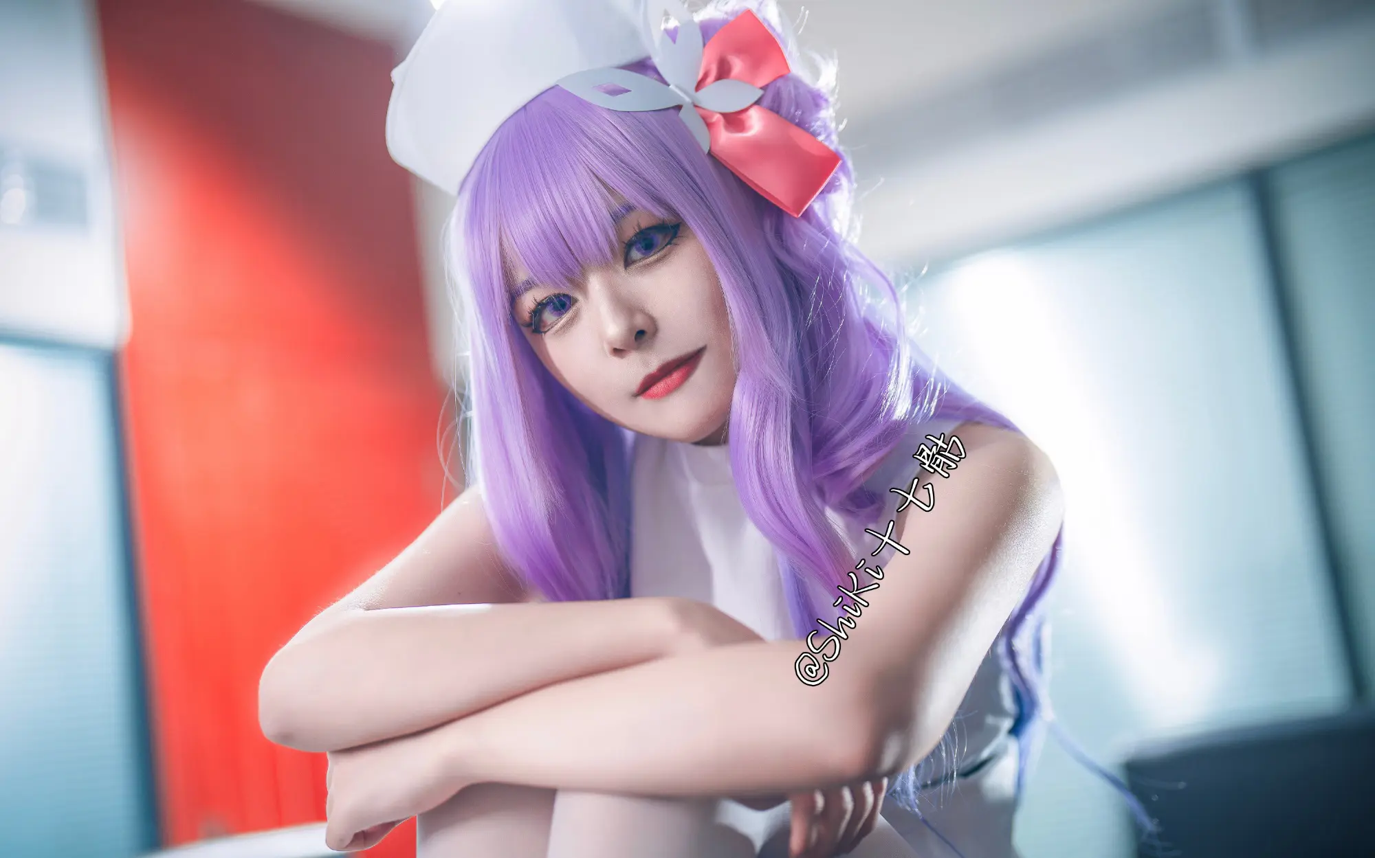 《碧蓝航线》独角兽 护士cosplay-公众号小姨ai