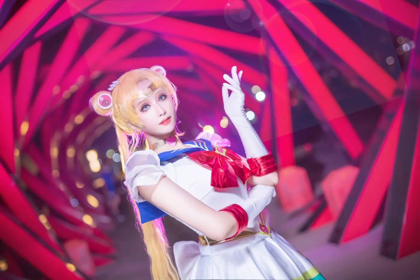 美少女战士  水兵月cosplay-公众号小姨ai