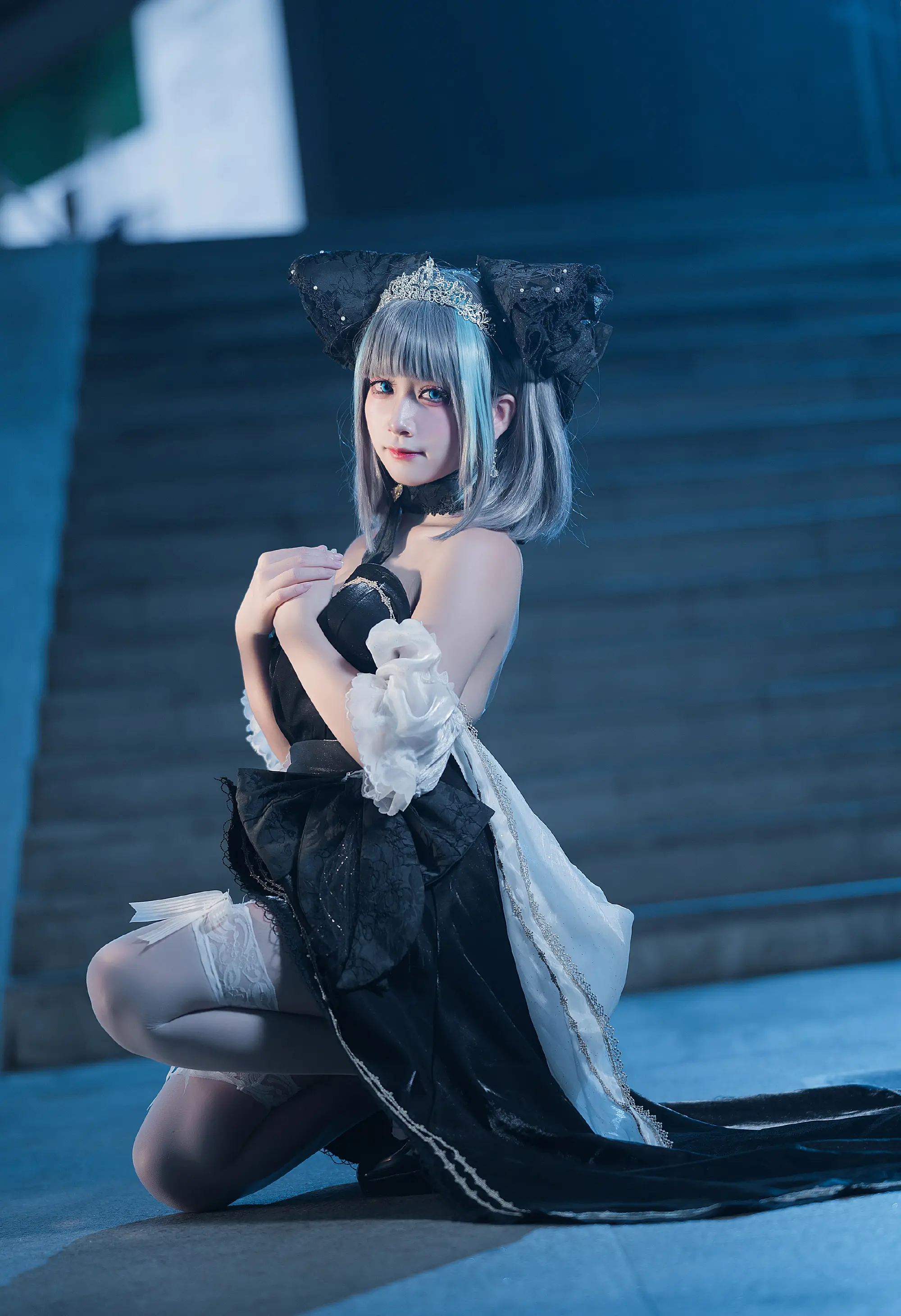《碧蓝航线》柴郡cosplay-公众号小姨ai
