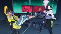 Secretlab与《赛博朋克：边缘行者》联动插图公开！-公众号小姨ai