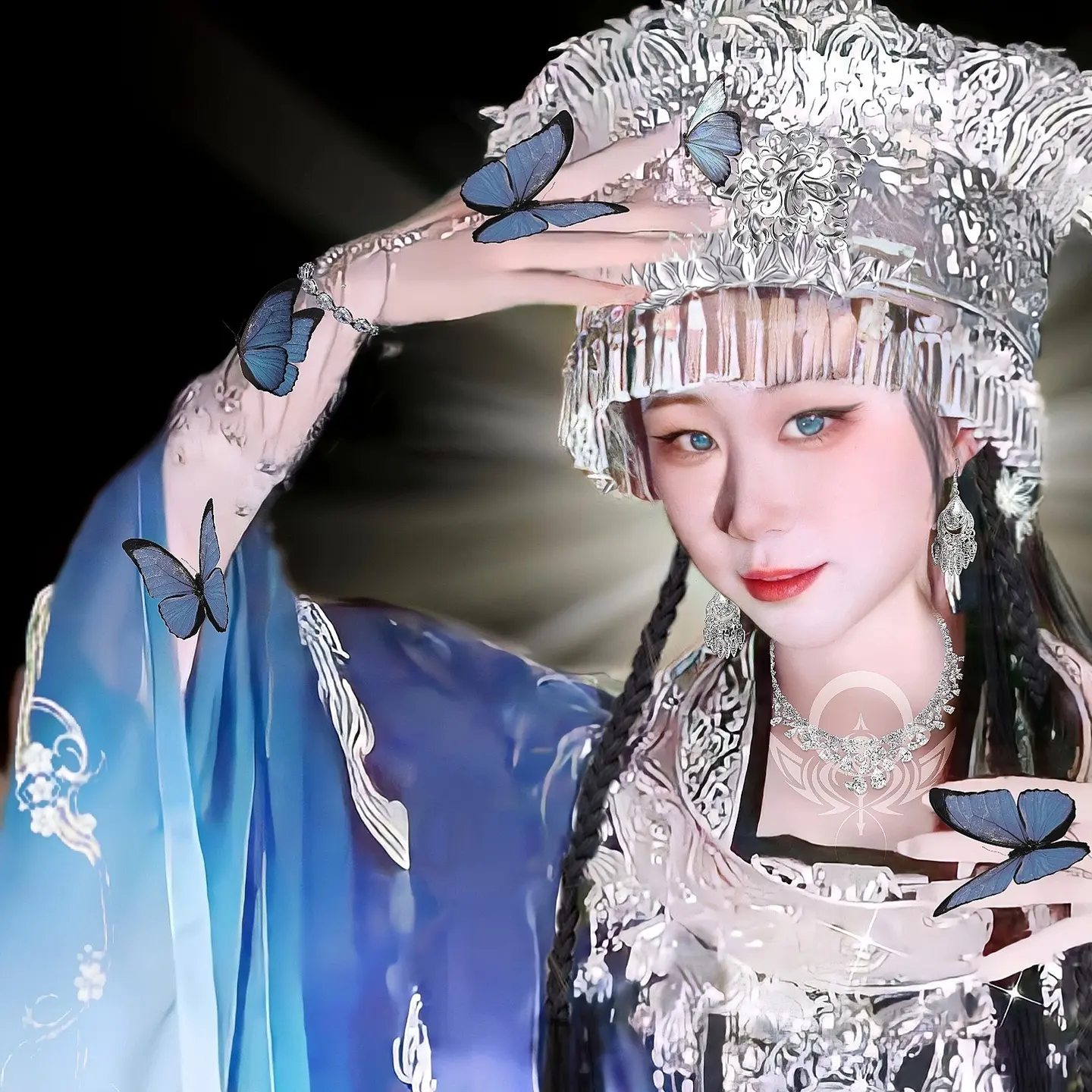 图片[1]-苗疆圣女Cosplay眠妃珞馨-公众号小姨ai