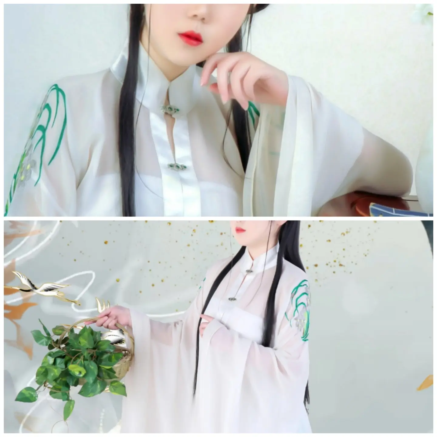 图片[1]-【白蛇：缘起】古风妆造白蛇cosplay-公众号小姨ai
