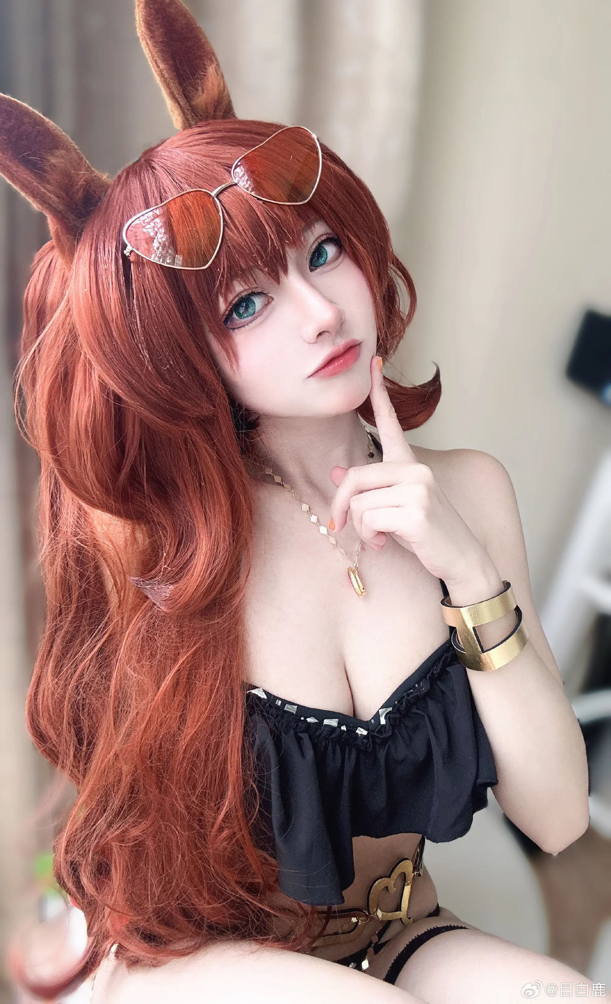 COSPLAY 闪耀优俊少女 丸善斯基@目白鹿-公众号小姨ai