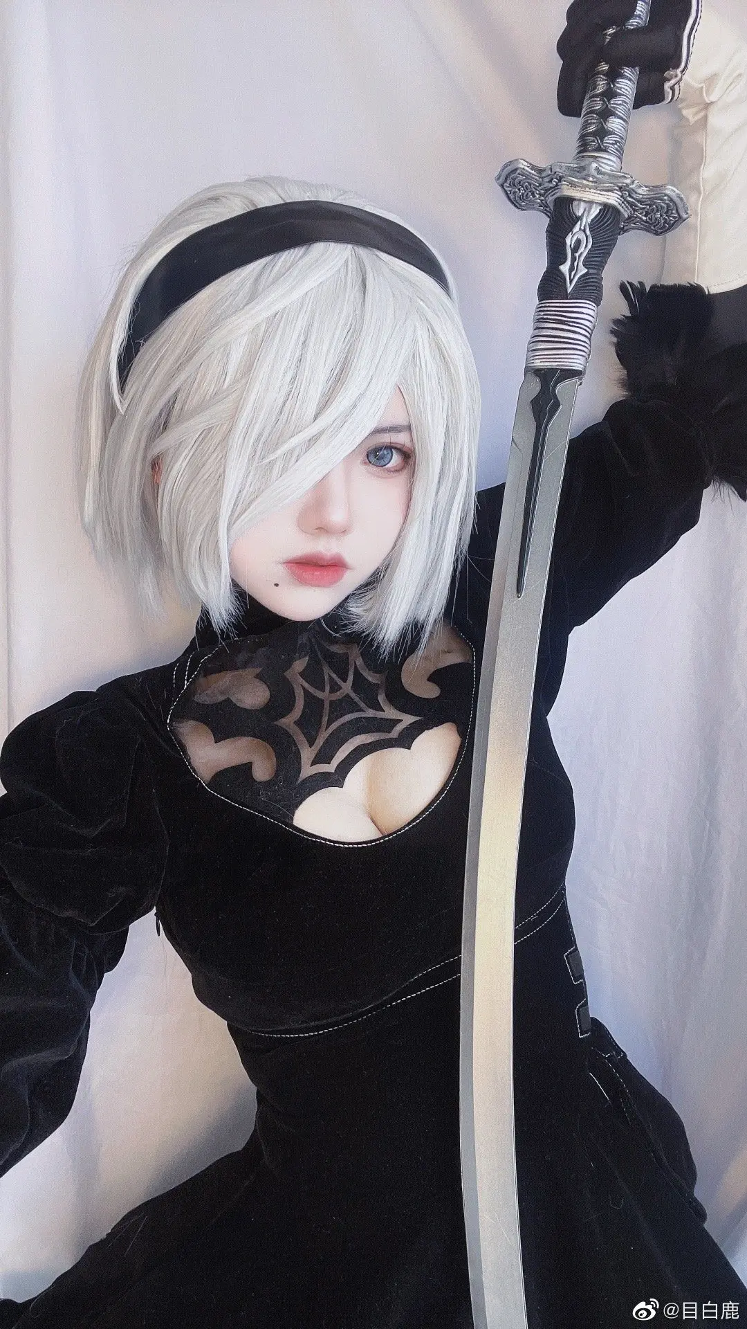 COSPLAY 尼尔:机械纪元 YoRHa No. 2 Type B ​​​@目白鹿 COSPLAY-第8张