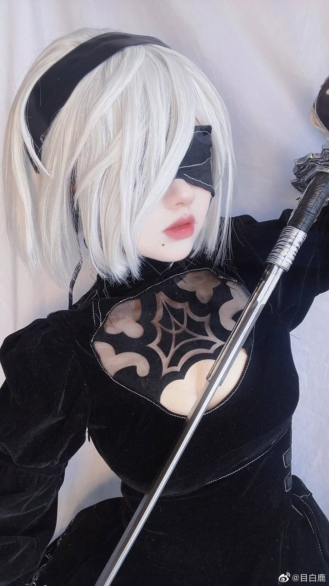COSPLAY 尼尔:机械纪元 YoRHa No. 2 Type B ​​​@目白鹿 COSPLAY-第9张