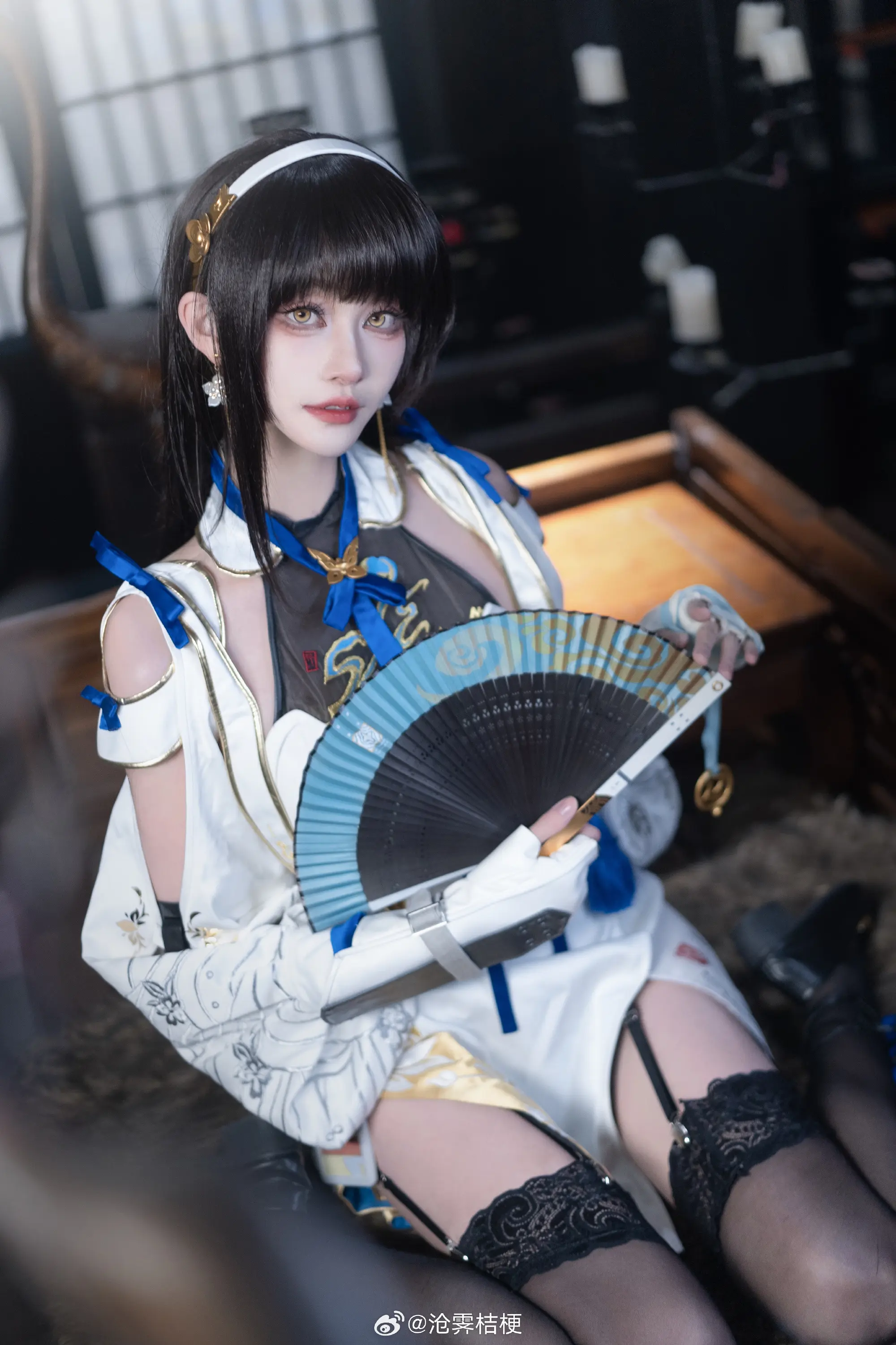 COSPLAY 与长官的重逢，将会谱写出怎样的旋律呢？我很期待。 少前2追放 异乡乐徽 黛烟@沧霁桔梗 COSPLAY-第2张