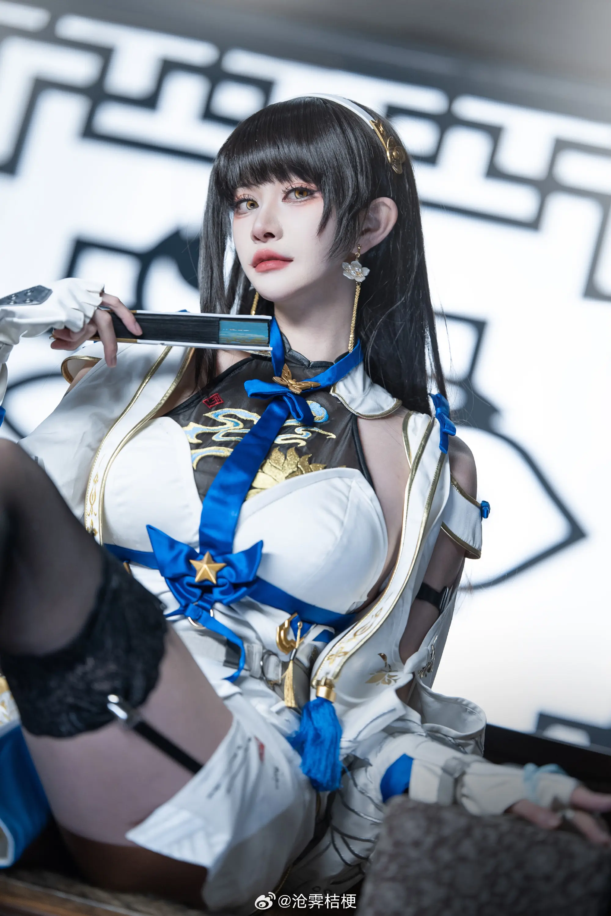 COSPLAY 与长官的重逢，将会谱写出怎样的旋律呢？我很期待。 少前2追放 异乡乐徽 黛烟@沧霁桔梗 COSPLAY-第4张