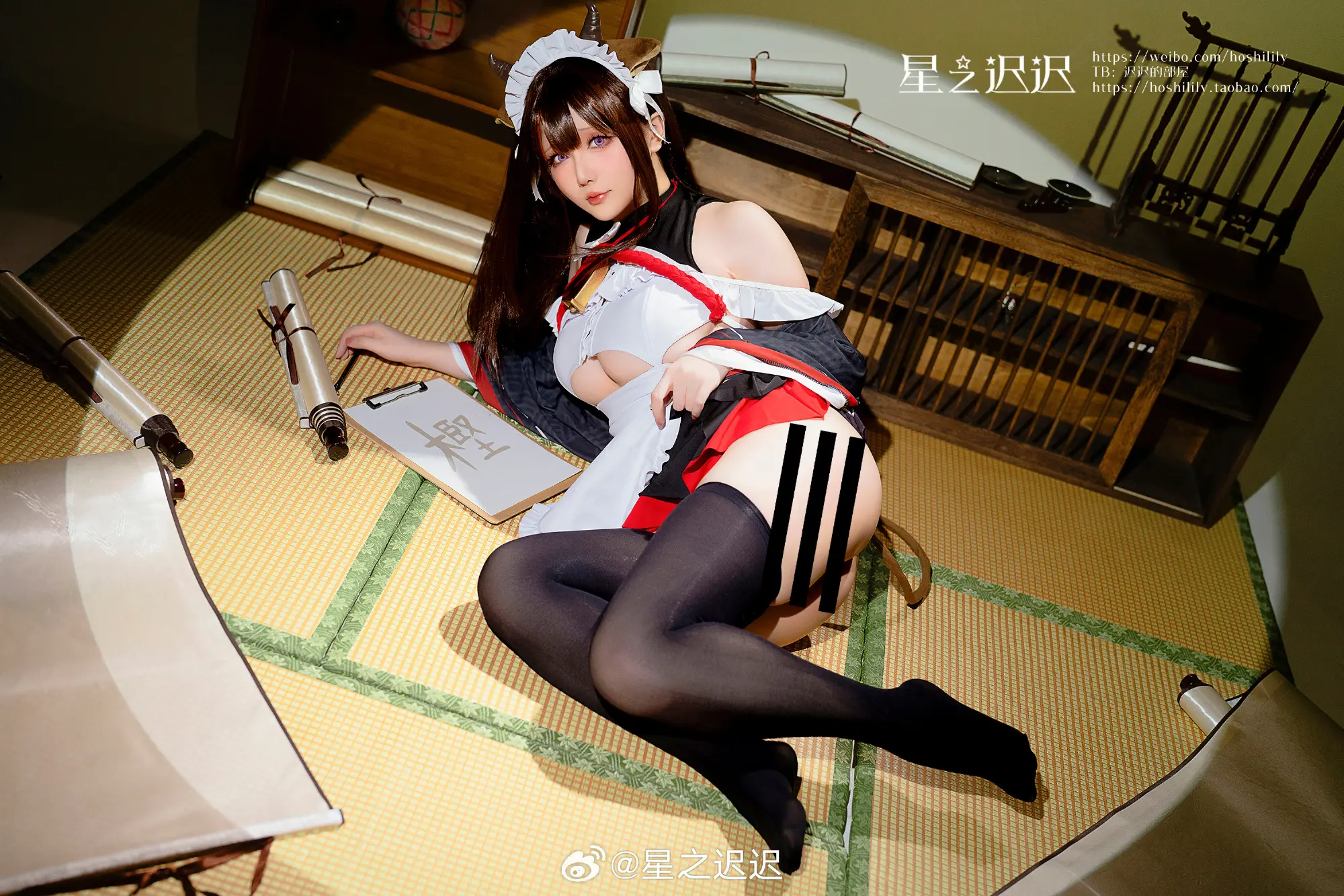 cos 碧蓝航线 樫野@星之迟迟 COSPLAY-第5张