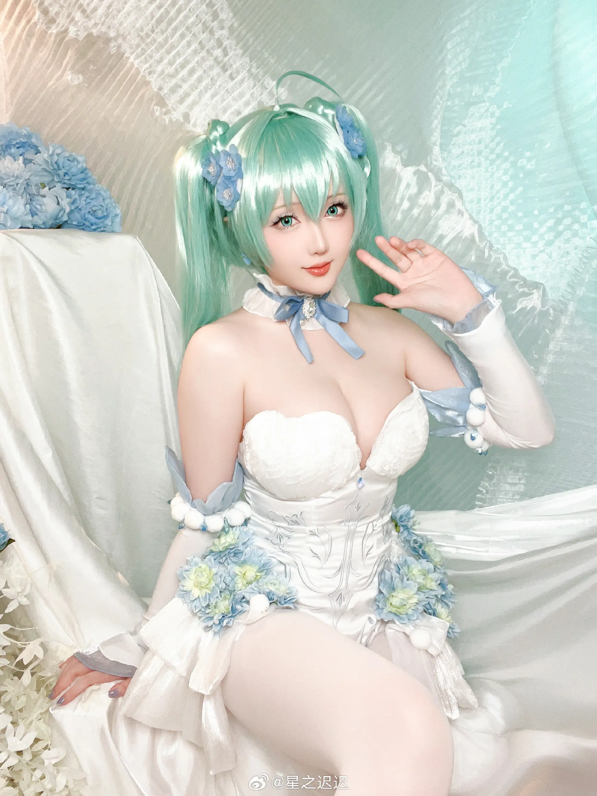 COSPLAY 初音未来🌸🌸🌸@星之迟迟 COSPLAY-第2张