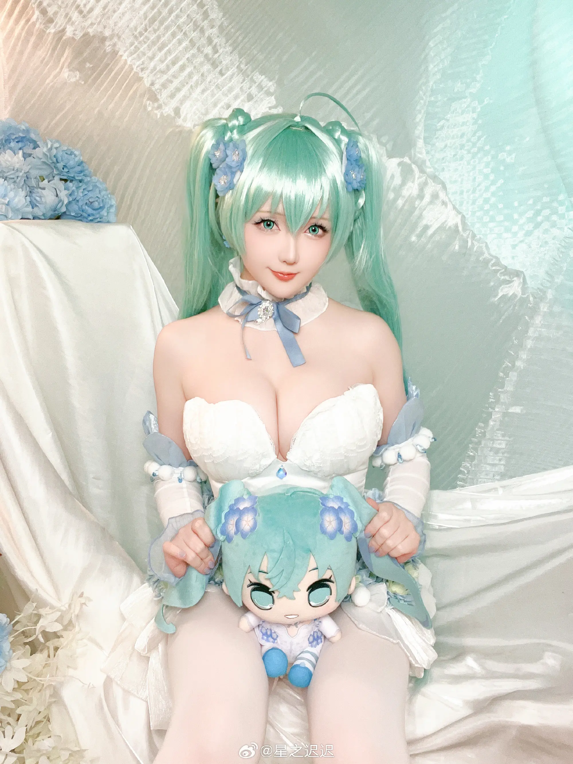COSPLAY 初音未来🌸🌸🌸@星之迟迟 COSPLAY-第3张