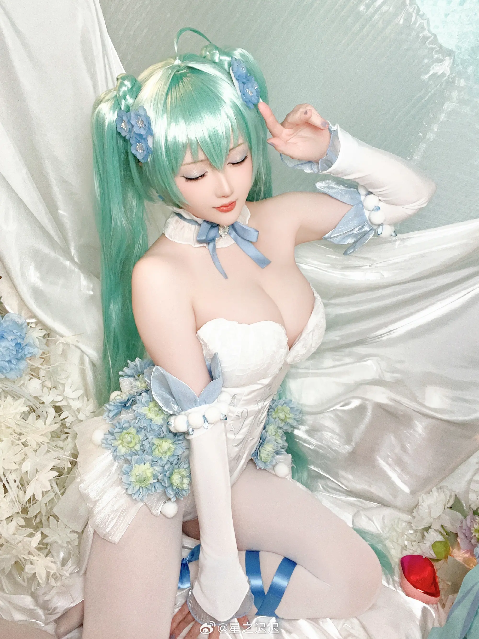 COSPLAY 初音未来🌸🌸🌸@星之迟迟 COSPLAY-第7张