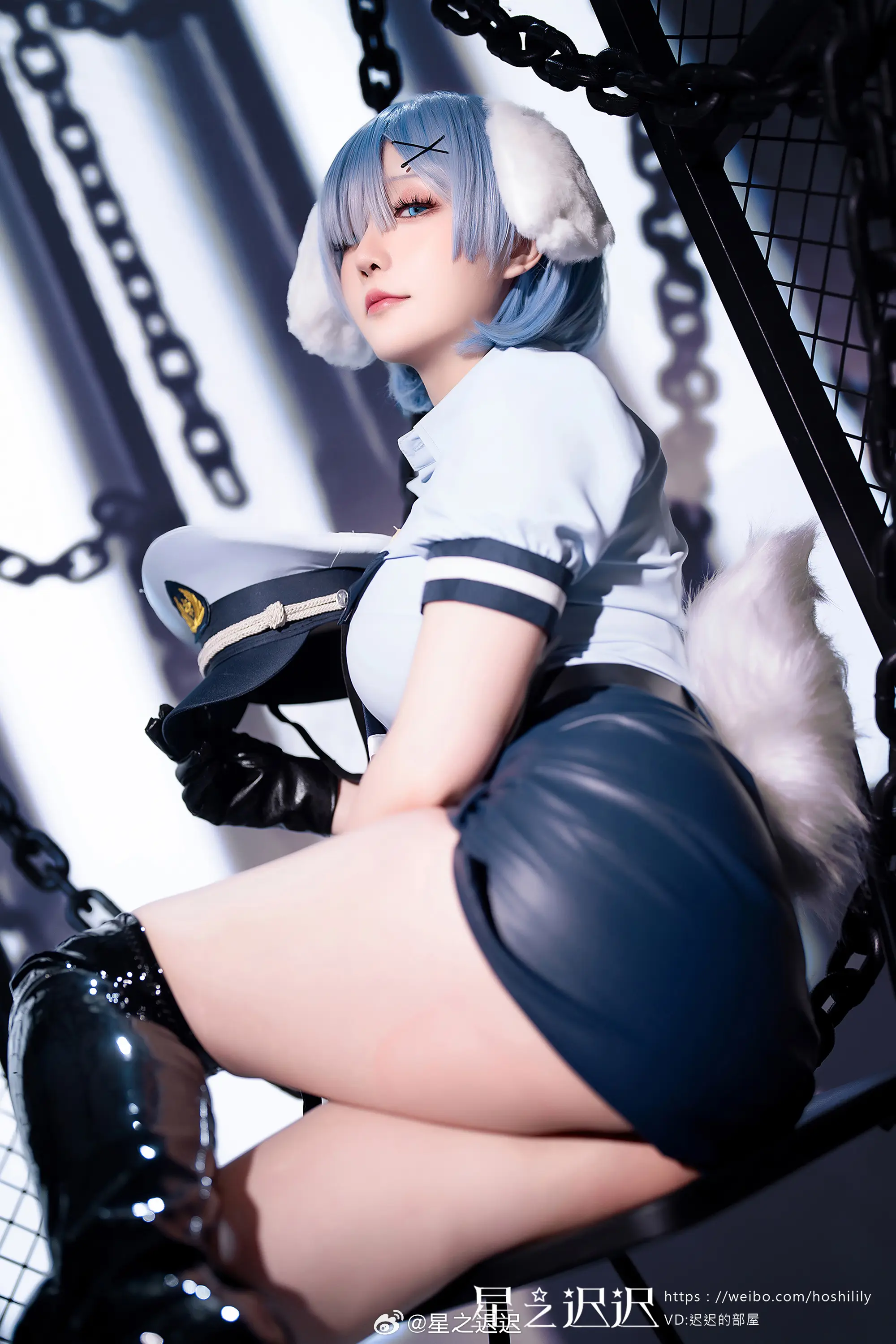 COSPLAY re0 蕾姆@星之迟迟 COSPLAY-第2张