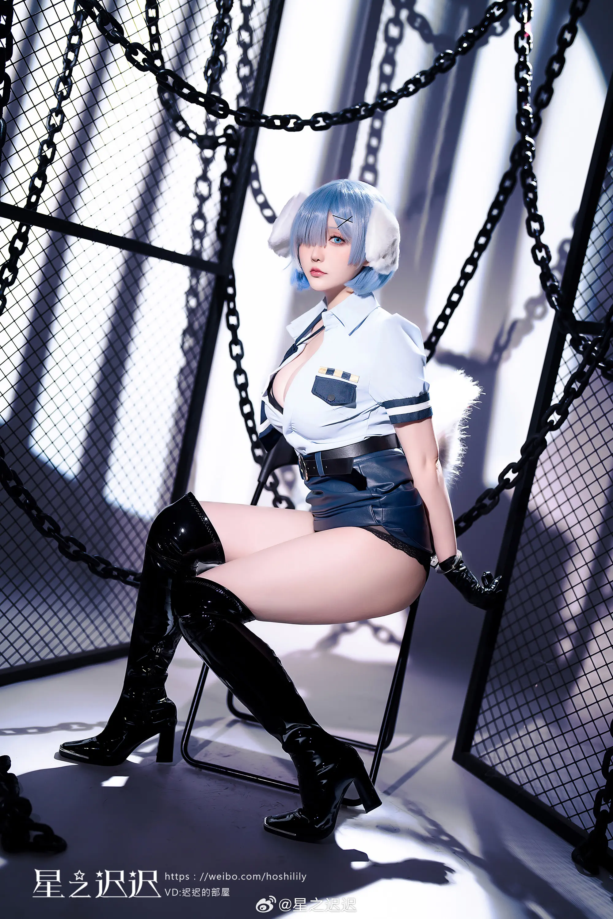 COSPLAY re0 蕾姆@星之迟迟 COSPLAY-第11张