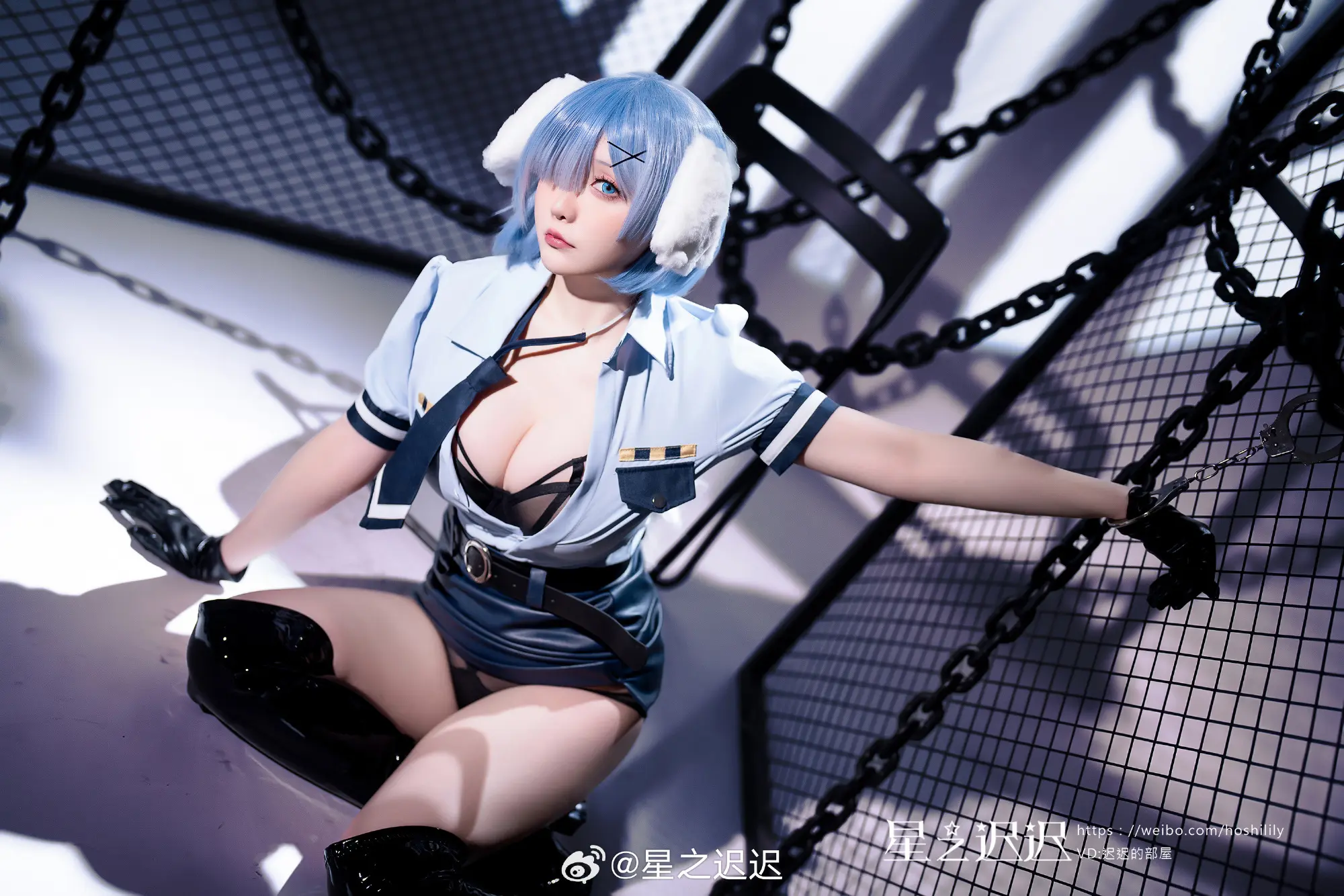 COSPLAY re0 蕾姆@星之迟迟 COSPLAY-第12张
