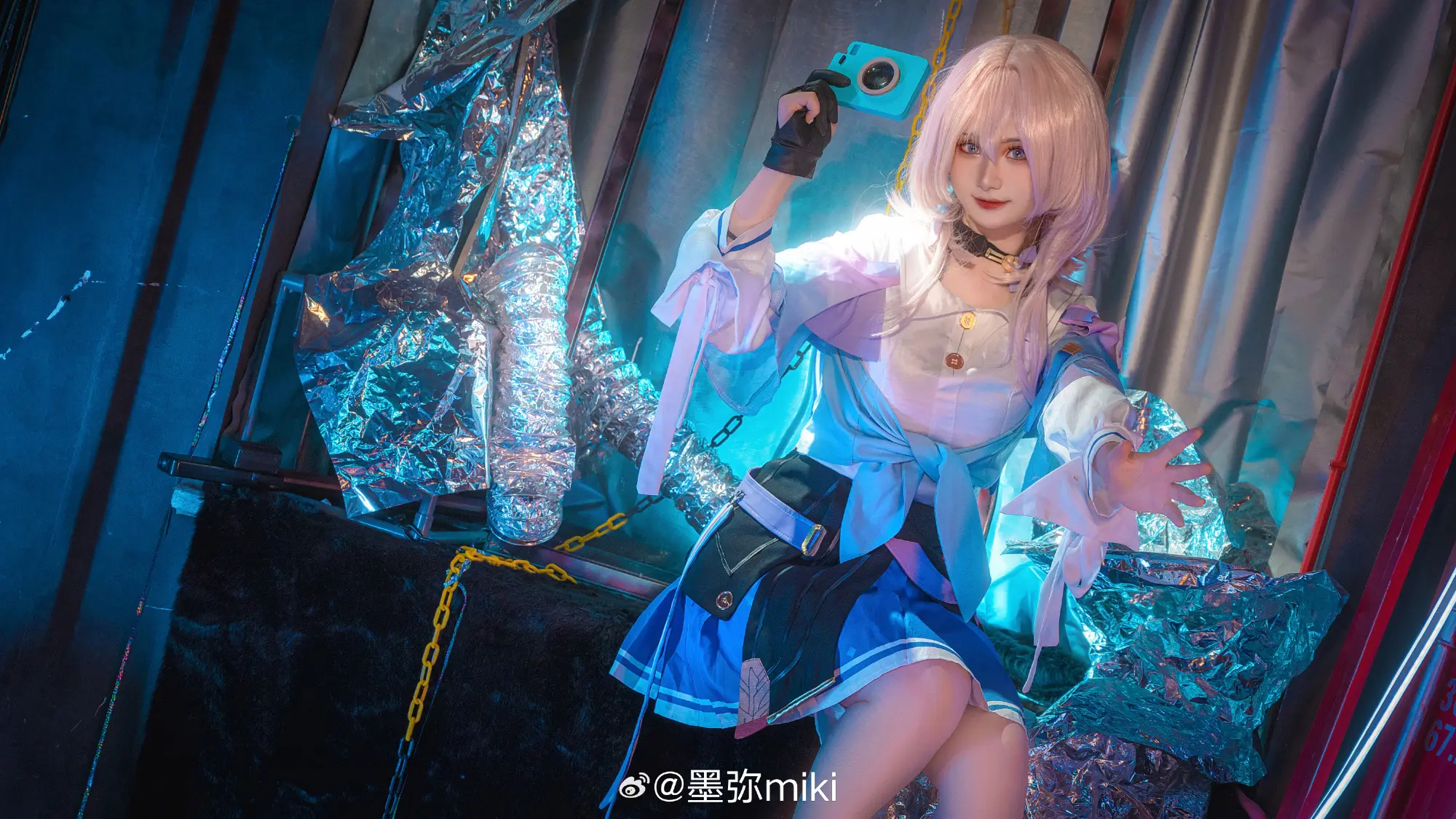cosplay 该我出场了！ 崩坏星穹铁道 三月七@墨弥miki COSPLAY-第2张