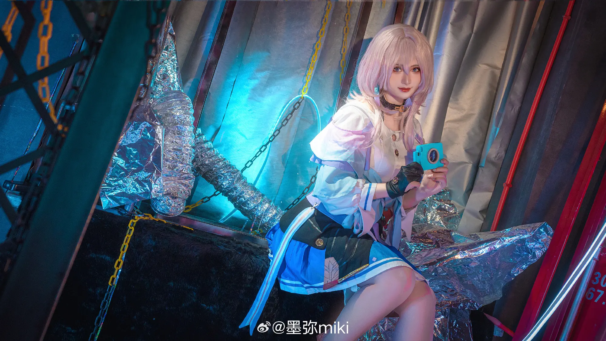 cosplay 该我出场了！ 崩坏星穹铁道 三月七@墨弥miki COSPLAY-第5张