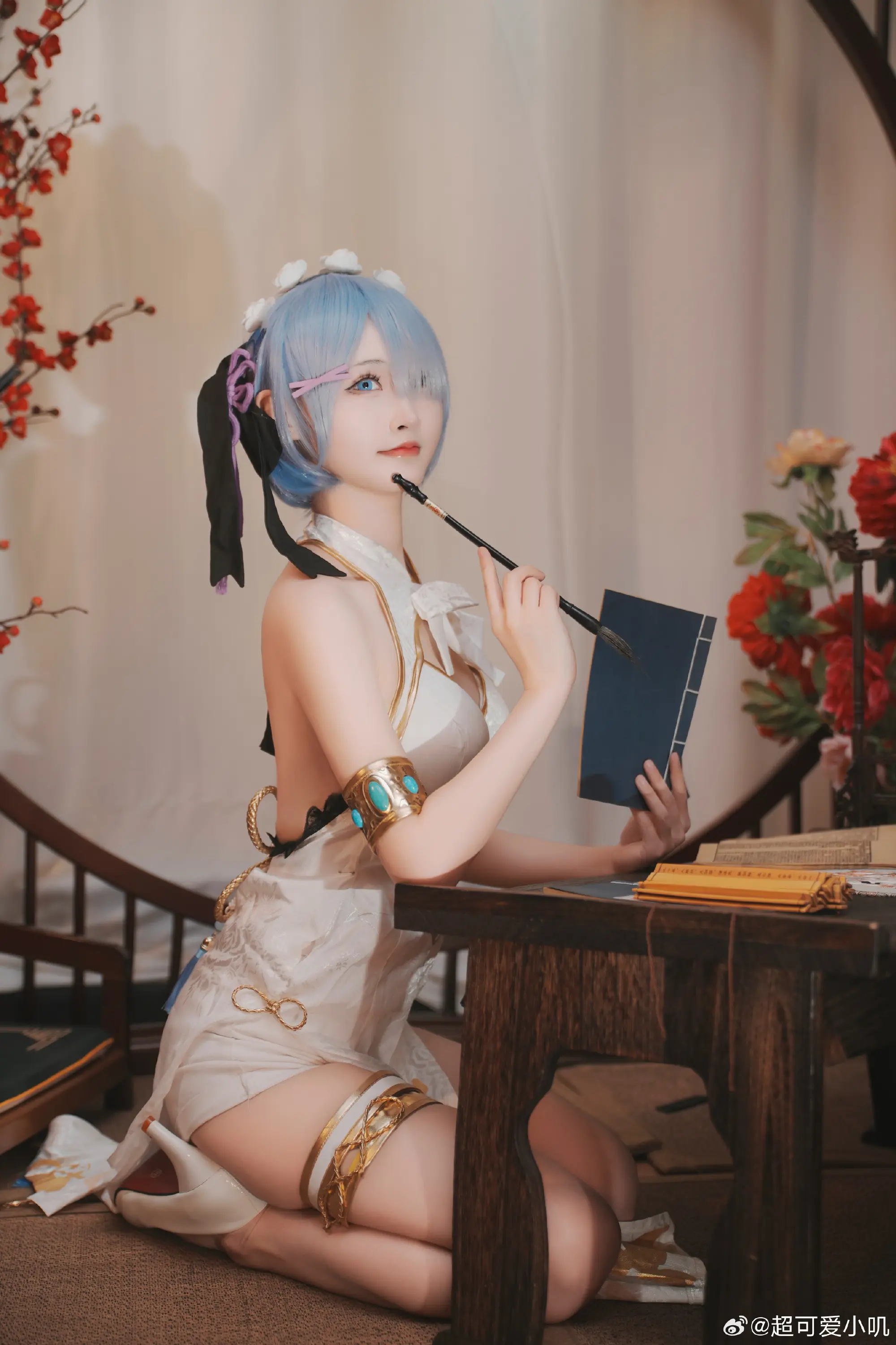 cosplay 从零开始的异世界生活 蕾姆@超可爱小叽 COSPLAY-第3张