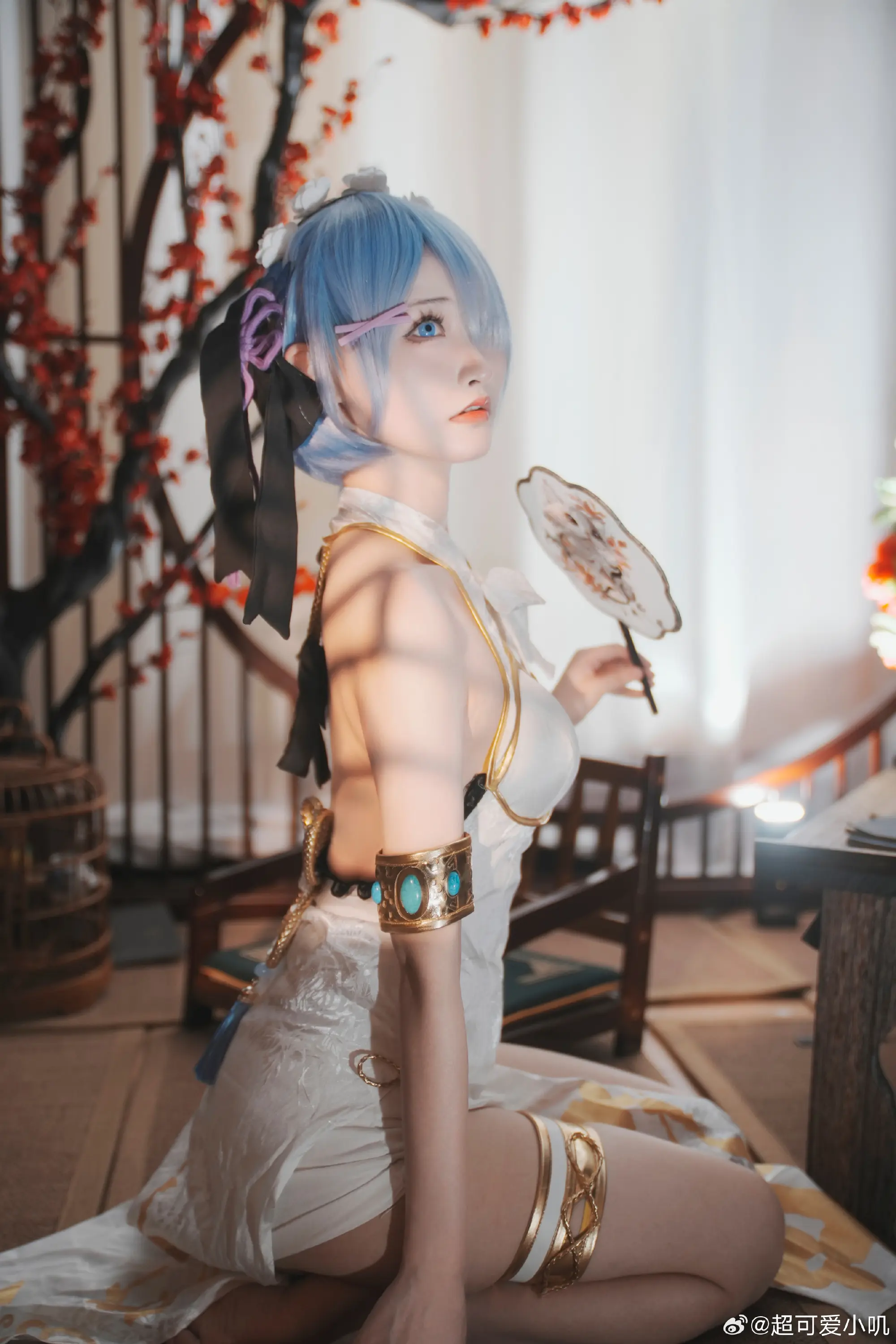 cosplay 从零开始的异世界生活 蕾姆@超可爱小叽 COSPLAY-第2张