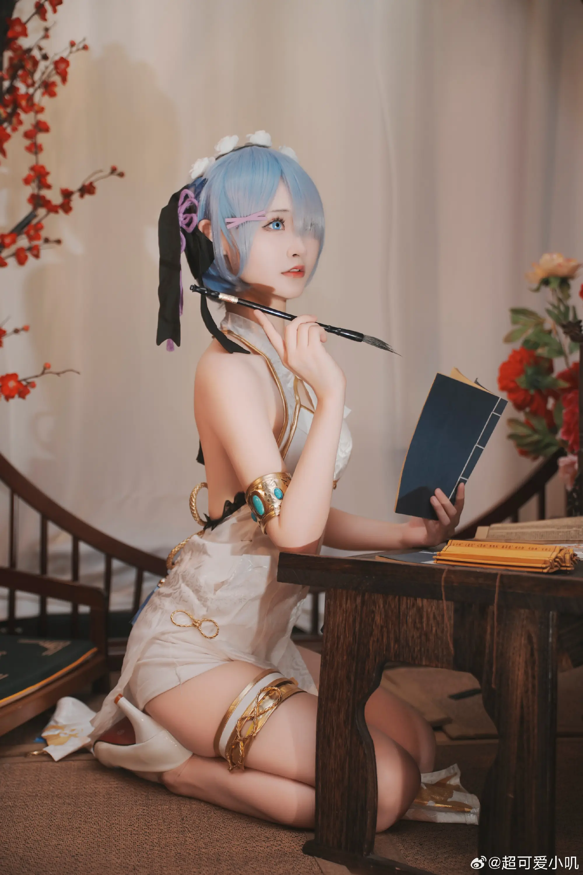 cosplay 从零开始的异世界生活 蕾姆@超可爱小叽 COSPLAY-第4张