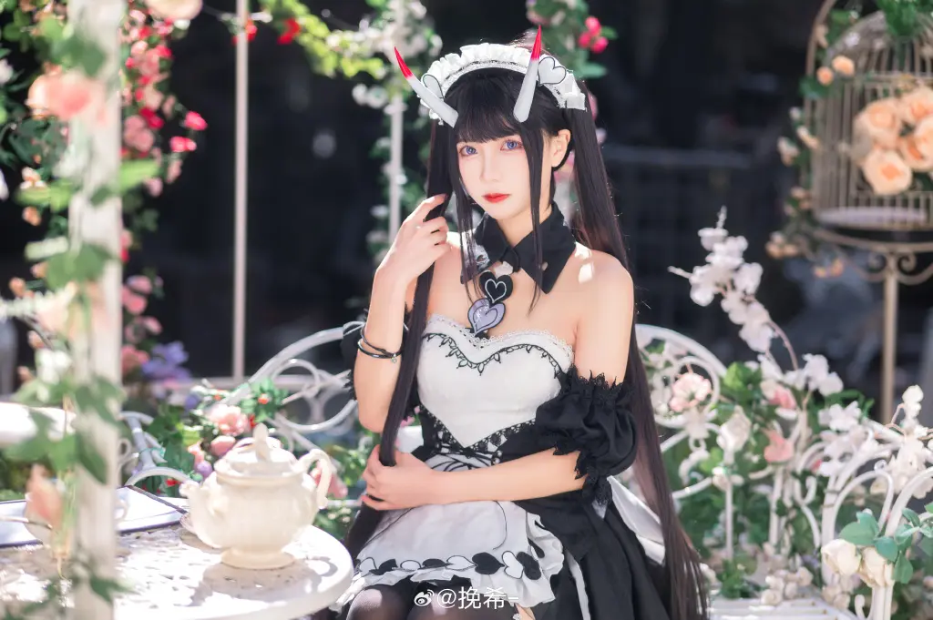 ☕️ 指挥官，需要少冰吗？ COSPLAY 碧蓝航线 能代@挽希- COSPLAY-第10张