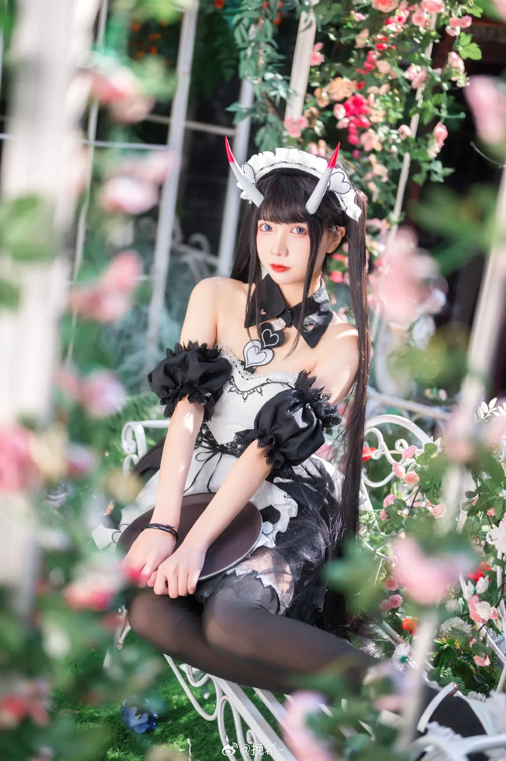 ☕️ 指挥官，需要少冰吗？ COSPLAY 碧蓝航线 能代@挽希- COSPLAY-第5张