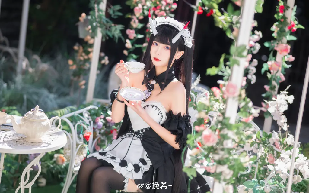 ☕️ 指挥官，需要少冰吗？ COSPLAY 碧蓝航线 能代@挽希- COSPLAY-第7张