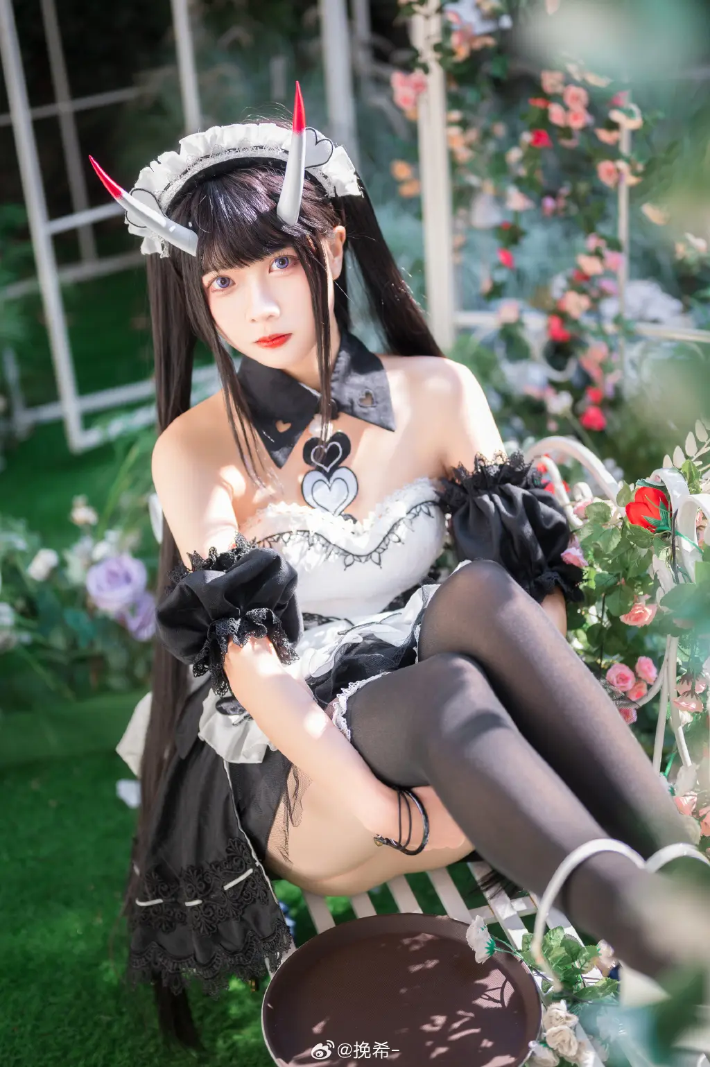 ☕️ 指挥官，需要少冰吗？ COSPLAY 碧蓝航线 能代@挽希--公众号小姨ai