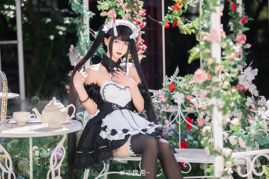 ☕️ 指挥官，需要少冰吗？ COSPLAY 碧蓝航线 能代@挽希- COSPLAY-第8张