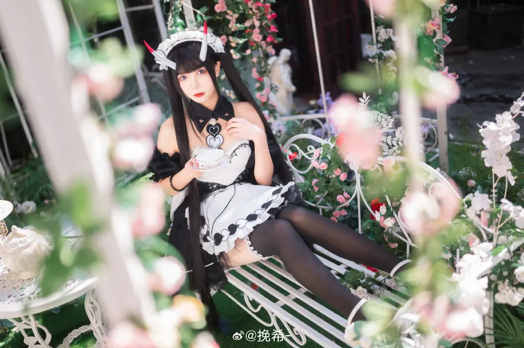 ☕️ 指挥官，需要少冰吗？ COSPLAY 碧蓝航线 能代@挽希- COSPLAY-第13张