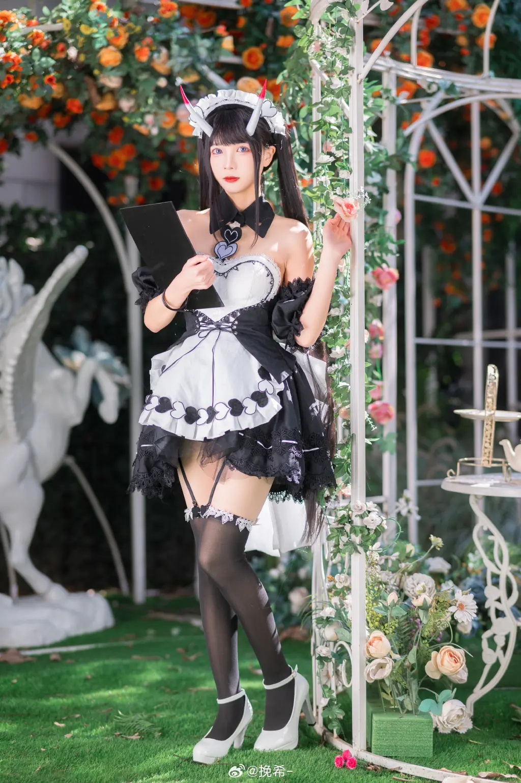 ☕️ 指挥官，需要少冰吗？ COSPLAY 碧蓝航线 能代@挽希- COSPLAY-第9张