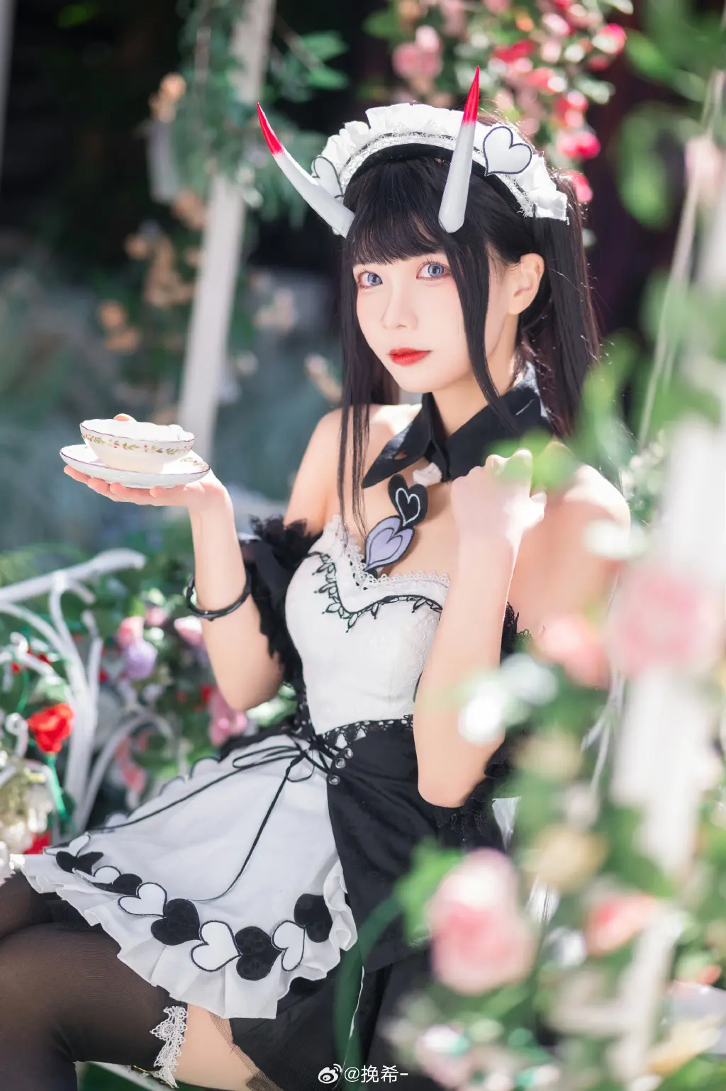 ☕️ 指挥官，需要少冰吗？ COSPLAY 碧蓝航线 能代@挽希- COSPLAY-第6张