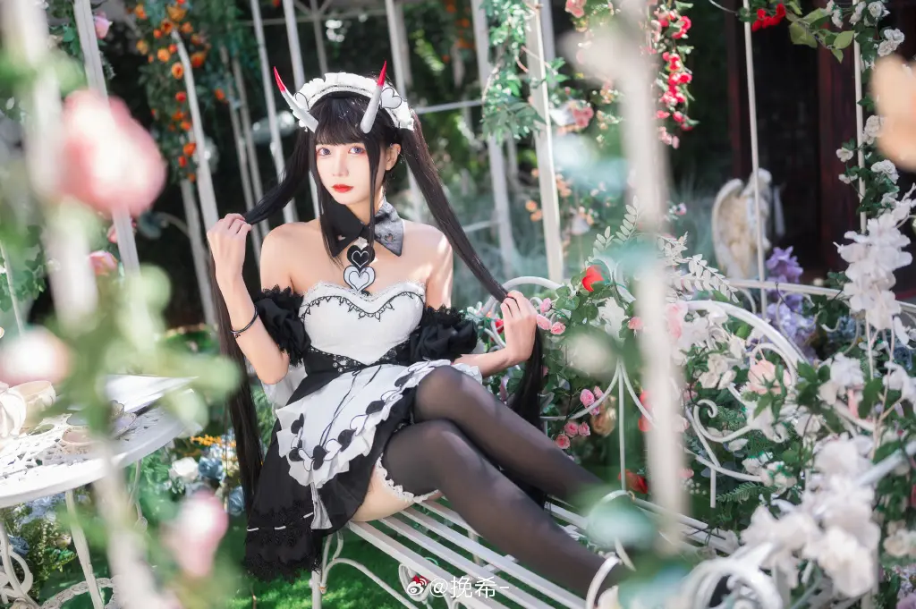 ☕️ 指挥官，需要少冰吗？ COSPLAY 碧蓝航线 能代@挽希- COSPLAY-第11张
