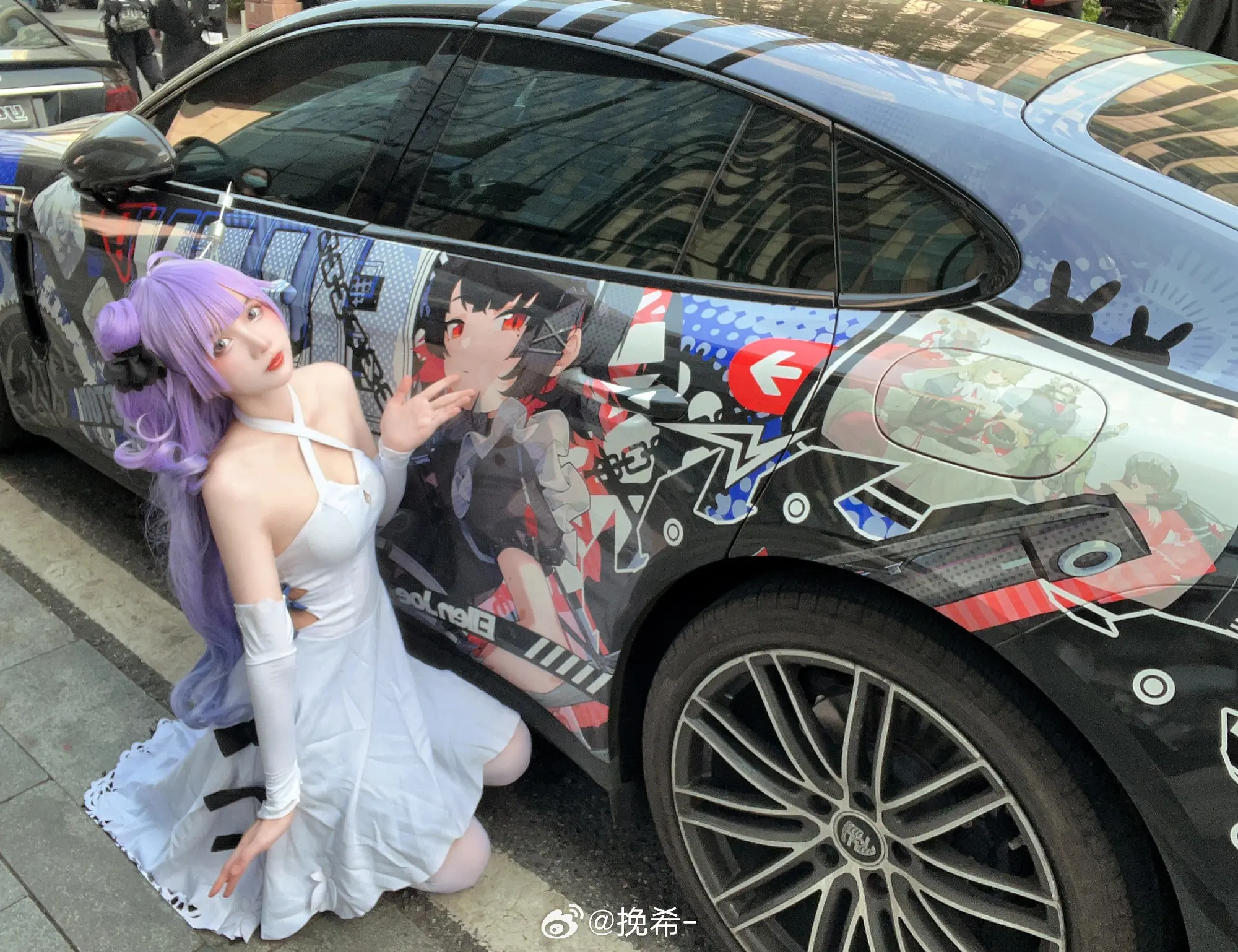 cos 次元生物痛车设计X 鱼心文化X绝区零@挽希- COSPLAY-第9张