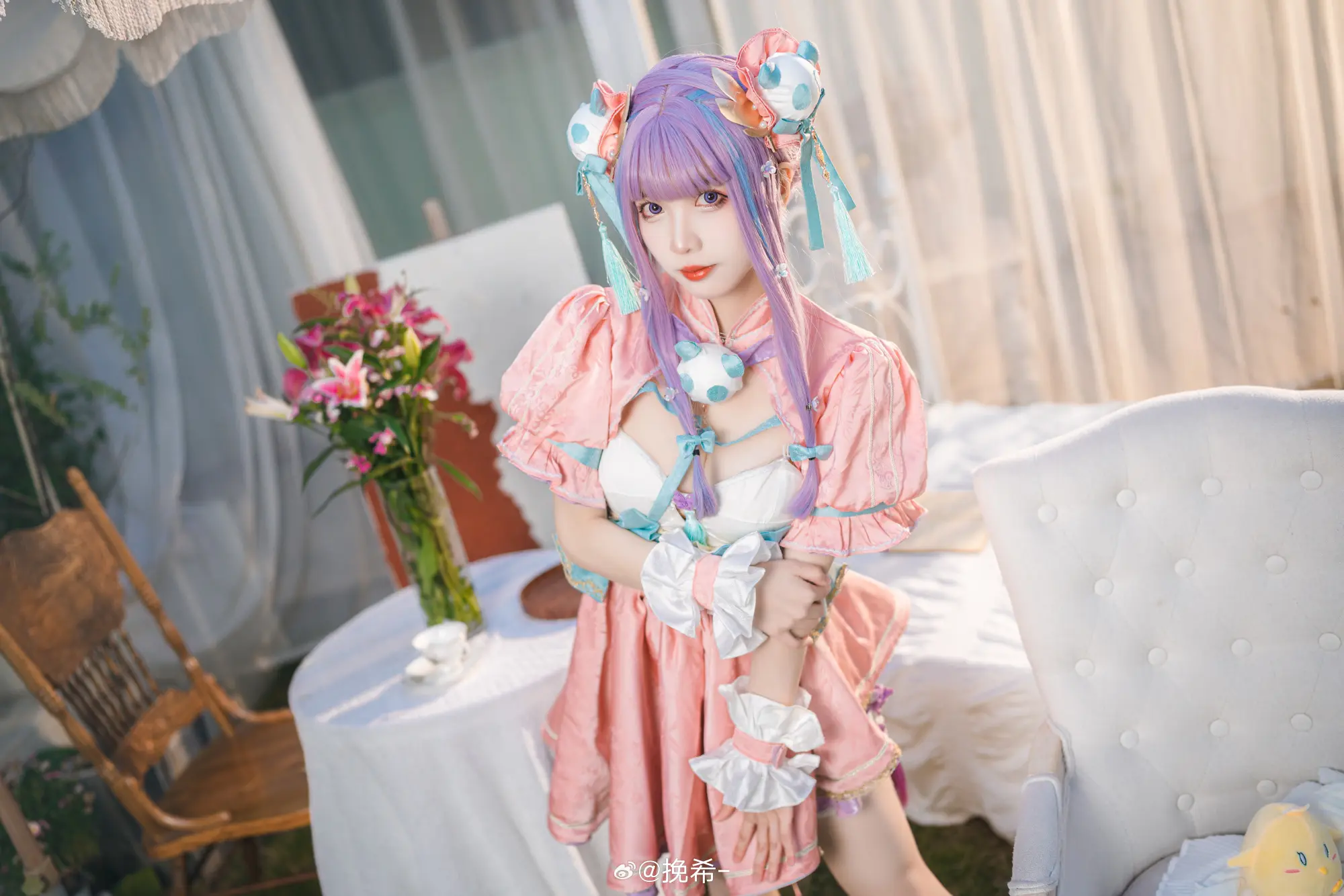 cosplay 碧蓝航线 🌸 普利茅斯·中华娘 🌸@挽希- COSPLAY-第15张