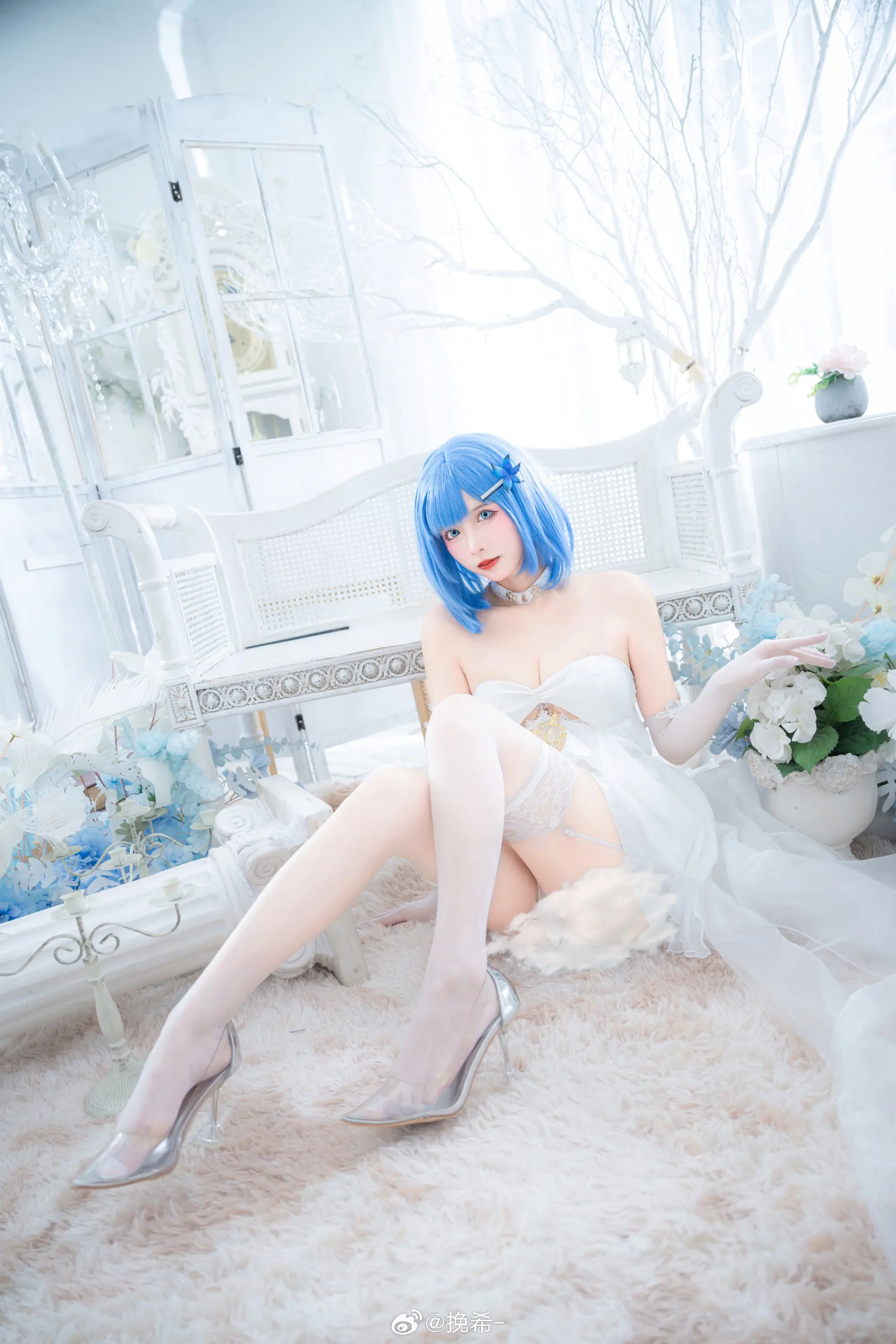 COSPLAY 为什么会来这里…这么问就显得有点不解风情了吧。 碧蓝航线 恰巴耶夫@挽希- COSPLAY-第4张