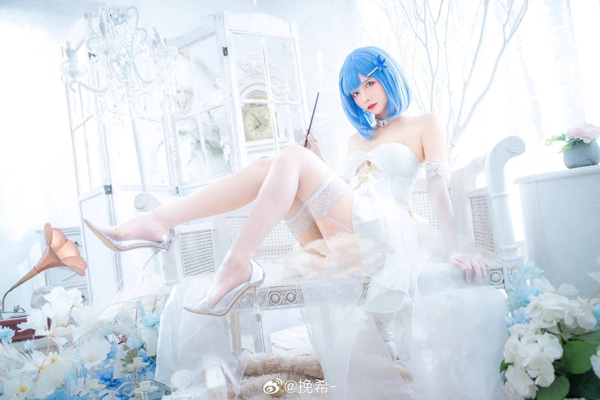 COSPLAY 为什么会来这里…这么问就显得有点不解风情了吧。 碧蓝航线 恰巴耶夫@挽希- COSPLAY-第13张