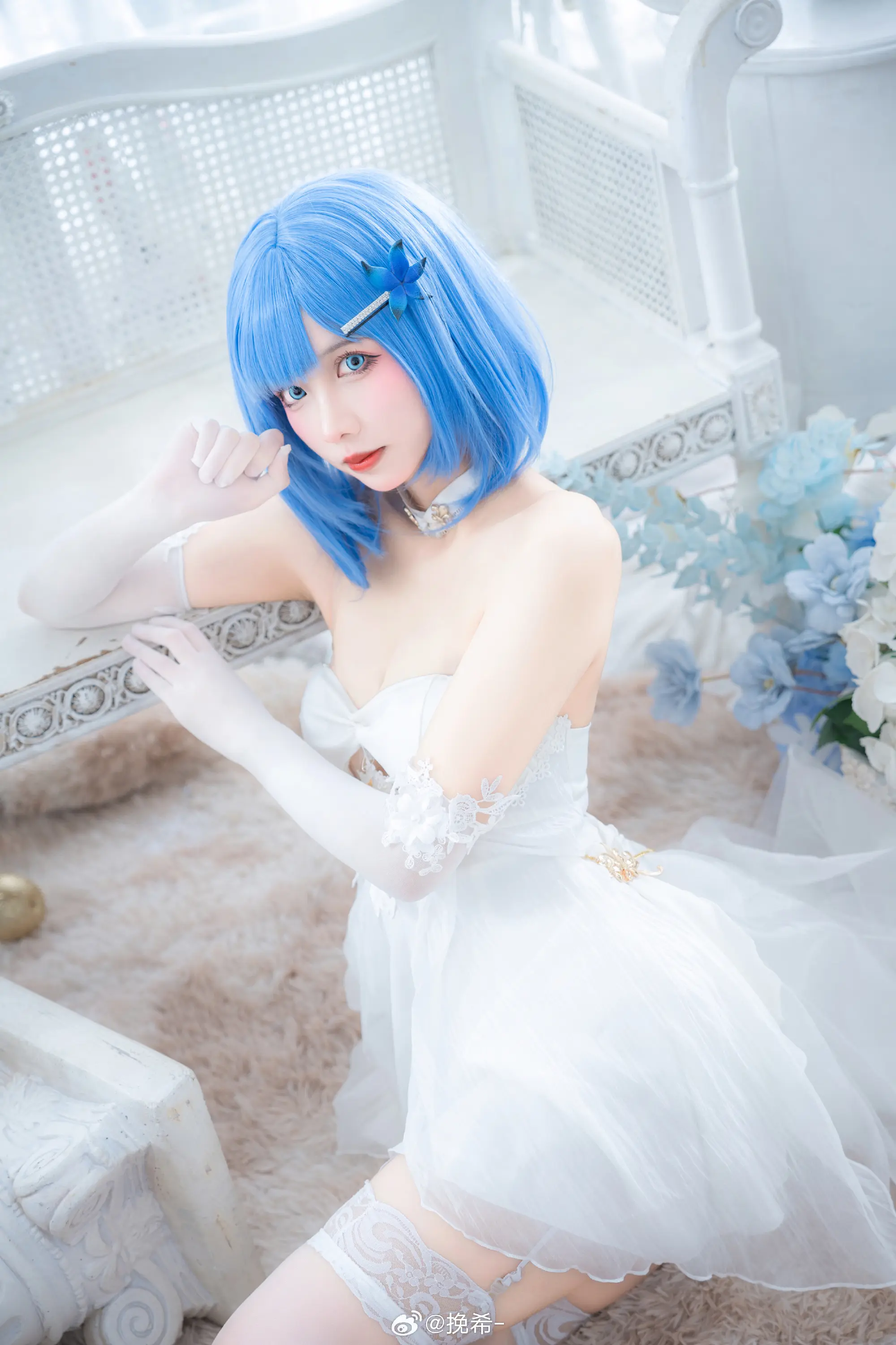 COSPLAY 为什么会来这里…这么问就显得有点不解风情了吧。 碧蓝航线 恰巴耶夫@挽希- COSPLAY-第8张