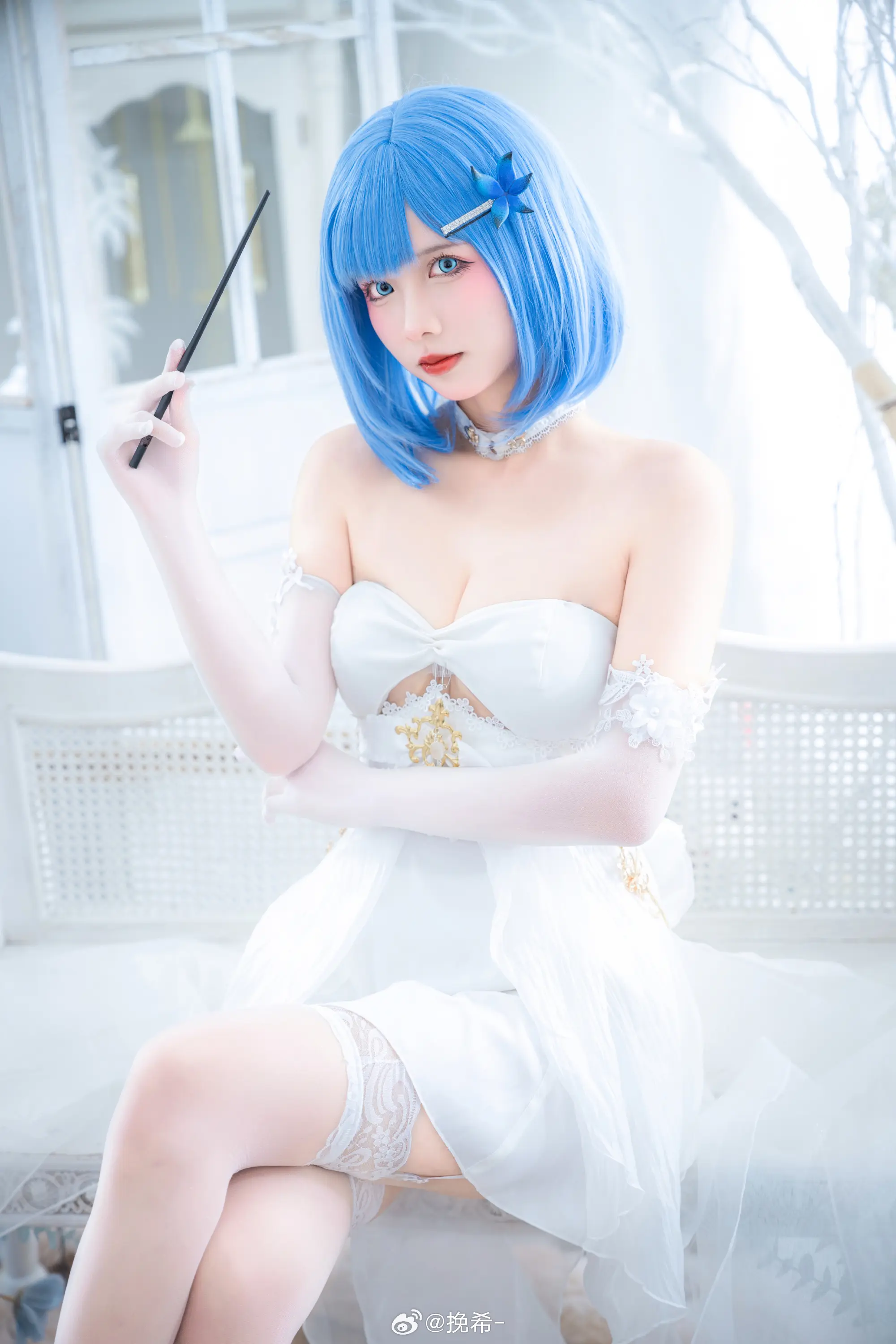 COSPLAY 为什么会来这里…这么问就显得有点不解风情了吧。 碧蓝航线 恰巴耶夫@挽希--公众号小姨ai