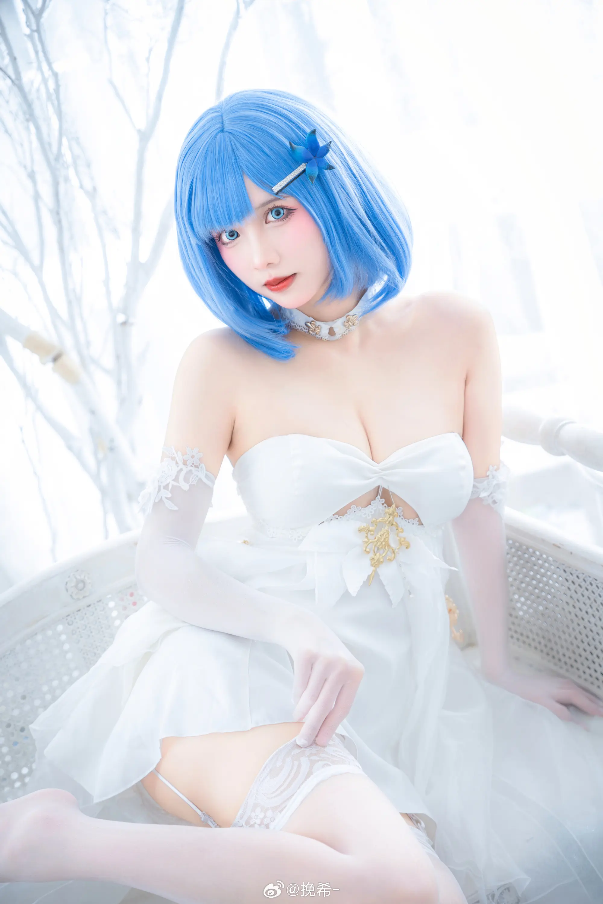 COSPLAY 为什么会来这里…这么问就显得有点不解风情了吧。 碧蓝航线 恰巴耶夫@挽希- COSPLAY-第12张