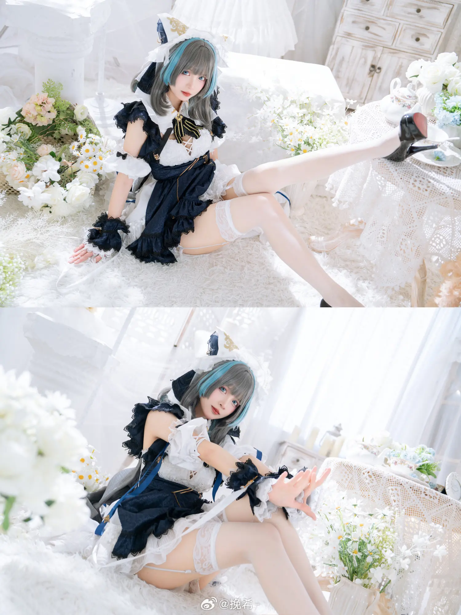 COSPLAY 柴郡才不是猫呢！虽然是像猫一样可爱不过总归不是猫啦！ 碧蓝航线 柴郡@挽希- COSPLAY-第11张