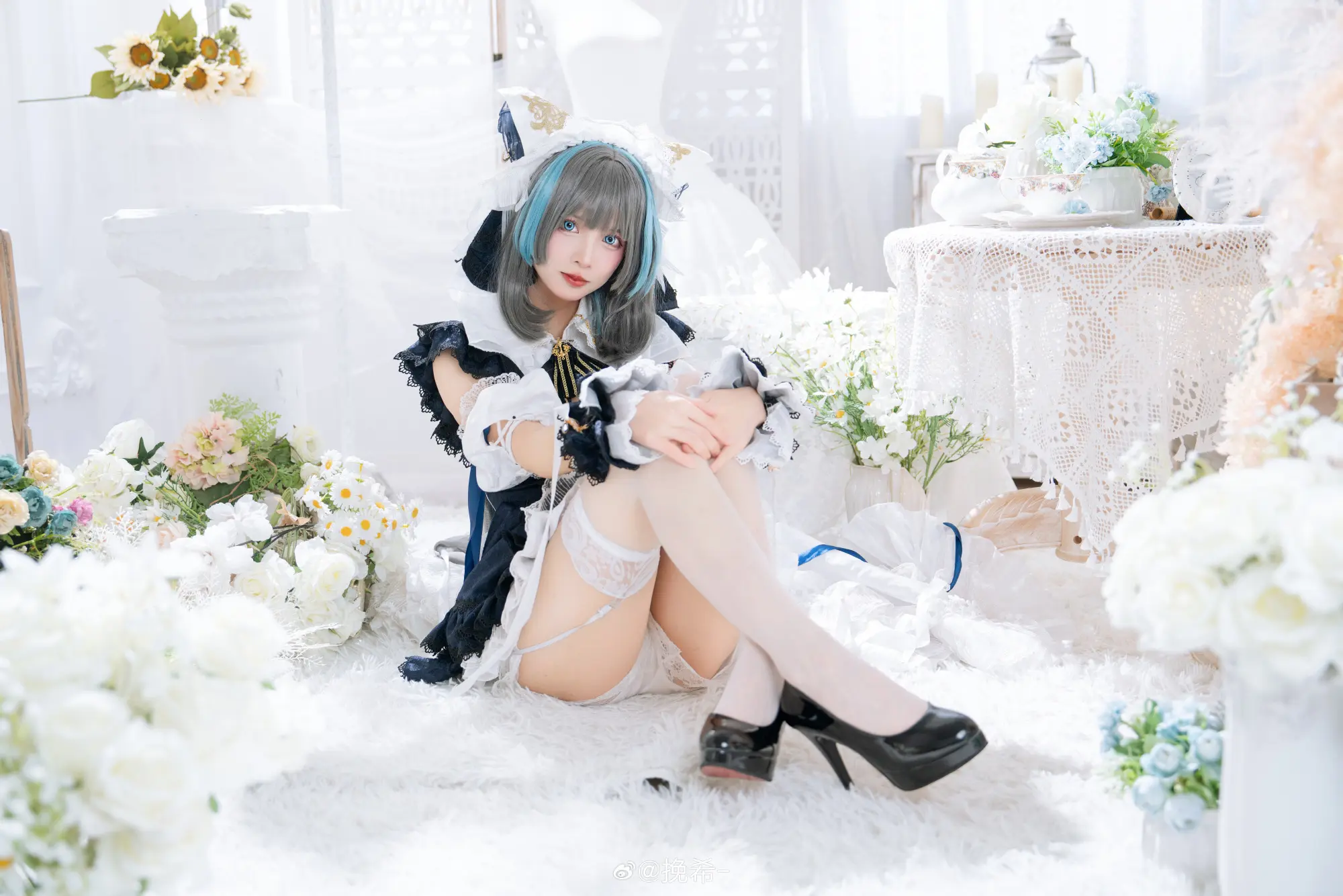 COSPLAY 柴郡才不是猫呢！虽然是像猫一样可爱不过总归不是猫啦！ 碧蓝航线 柴郡@挽希- COSPLAY-第16张