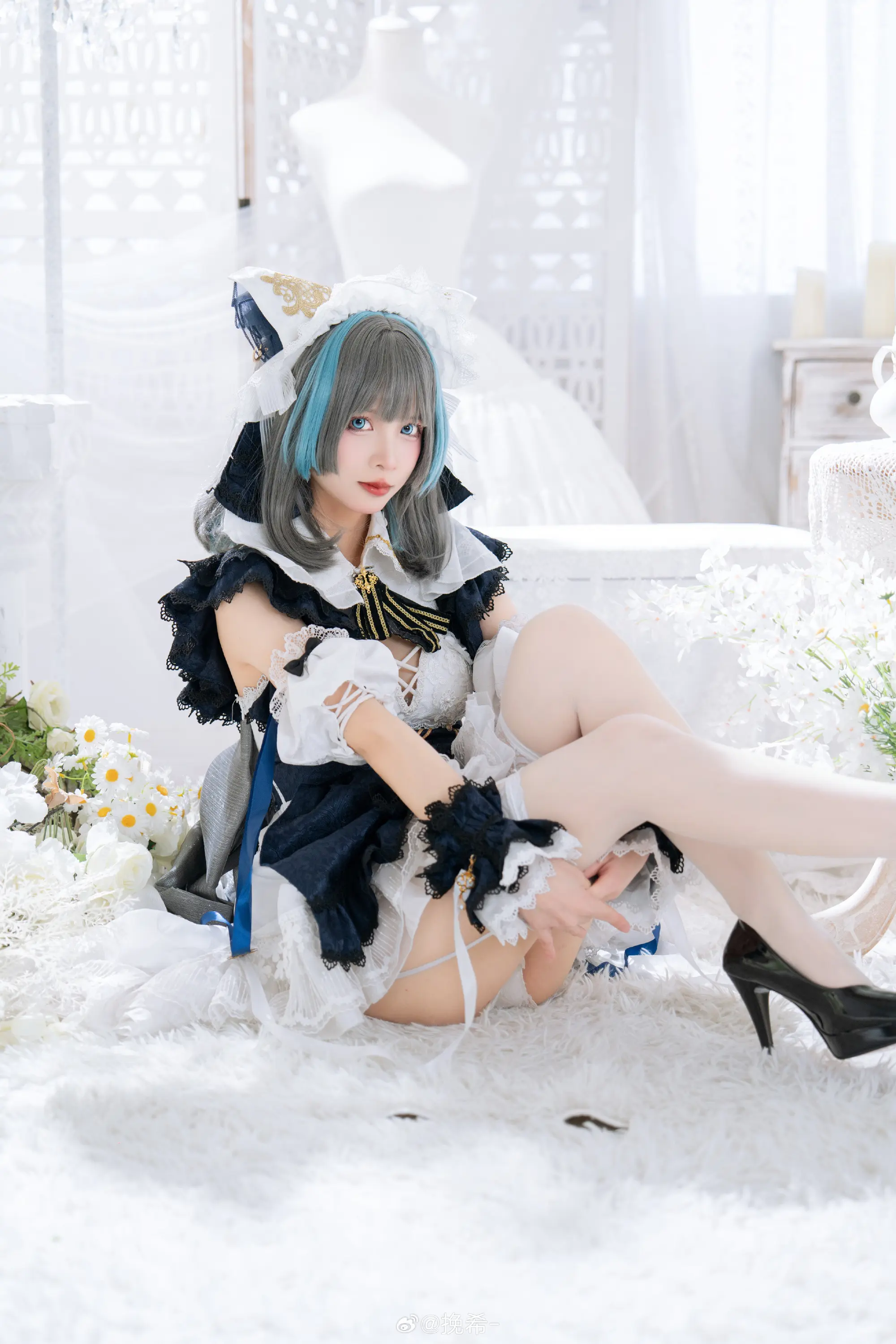 COSPLAY 柴郡才不是猫呢！虽然是像猫一样可爱不过总归不是猫啦！ 碧蓝航线 柴郡@挽希- COSPLAY-第8张