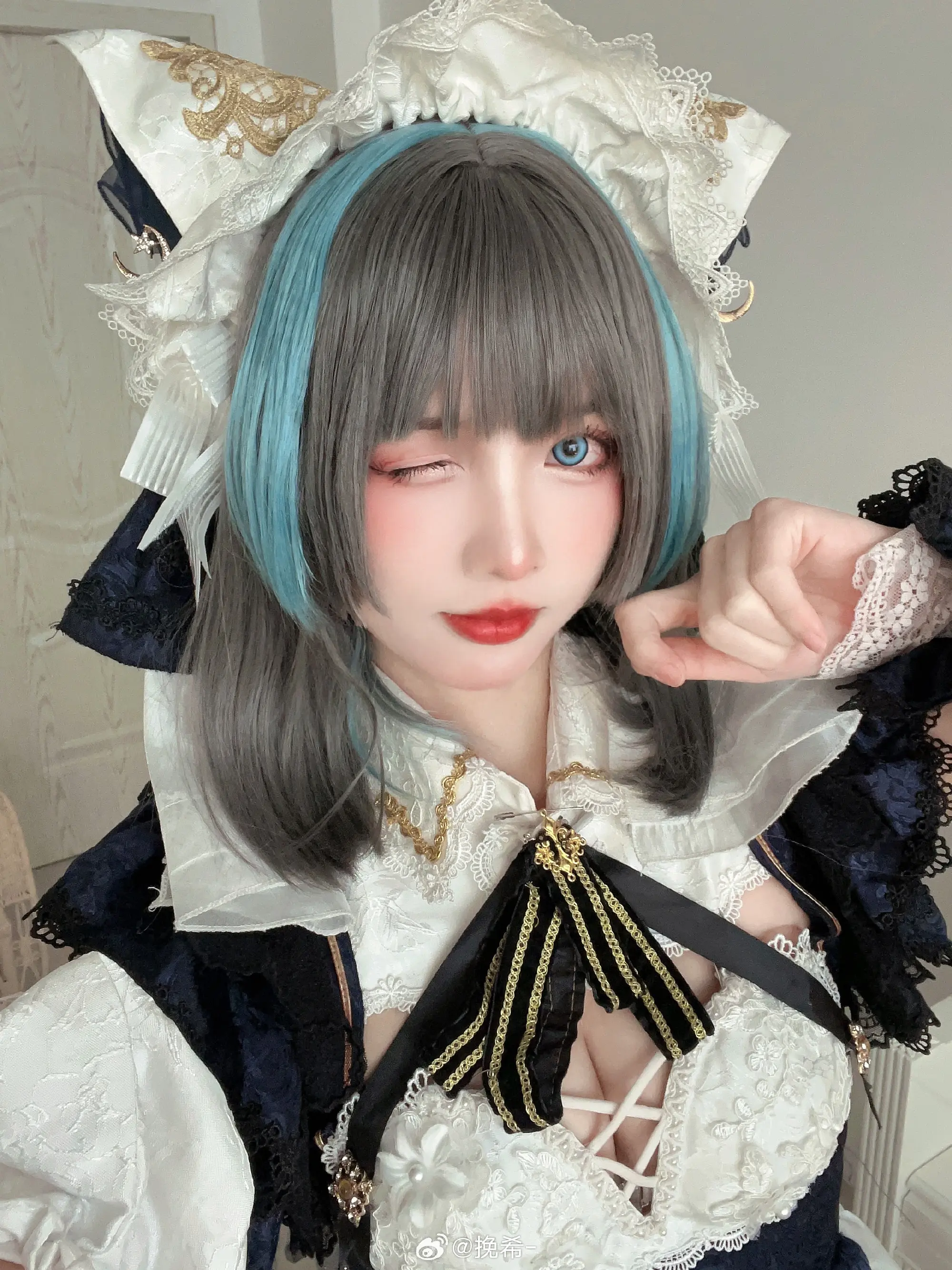 COSPLAY 碧蓝航线 柴郡@挽希- COSPLAY-第3张