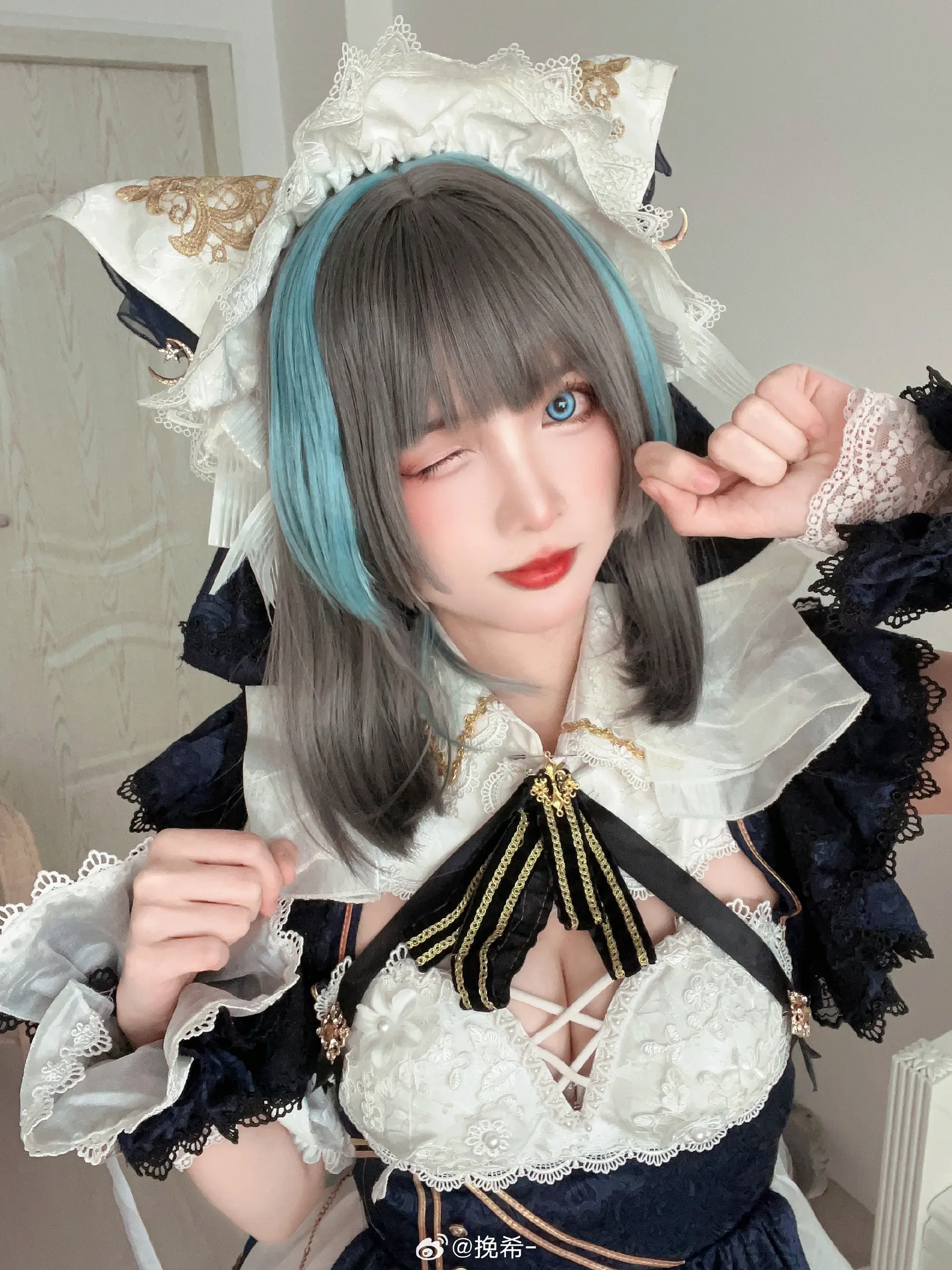 COSPLAY 碧蓝航线 柴郡@挽希- COSPLAY-第5张