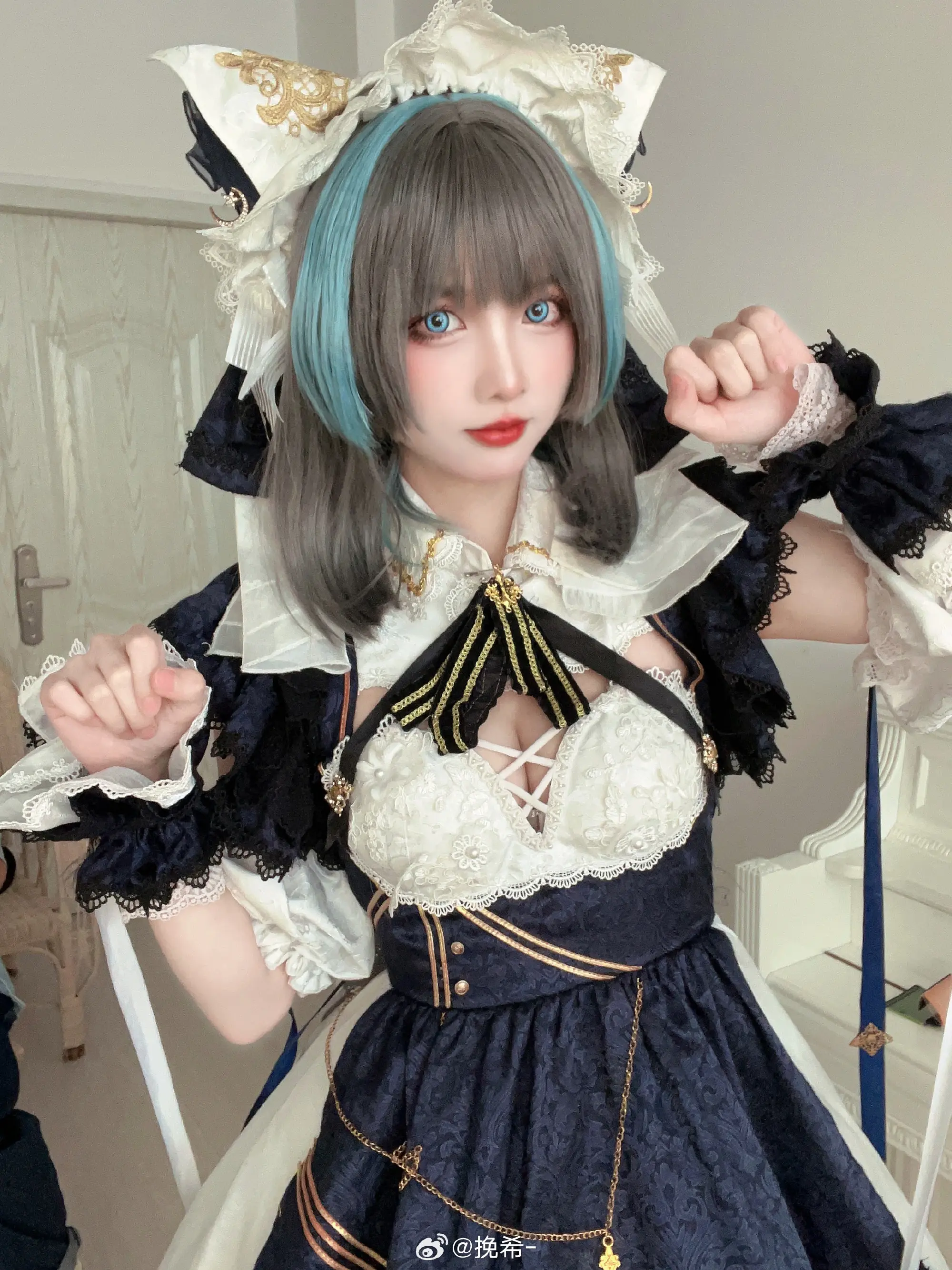 COSPLAY 碧蓝航线 柴郡@挽希- COSPLAY-第9张