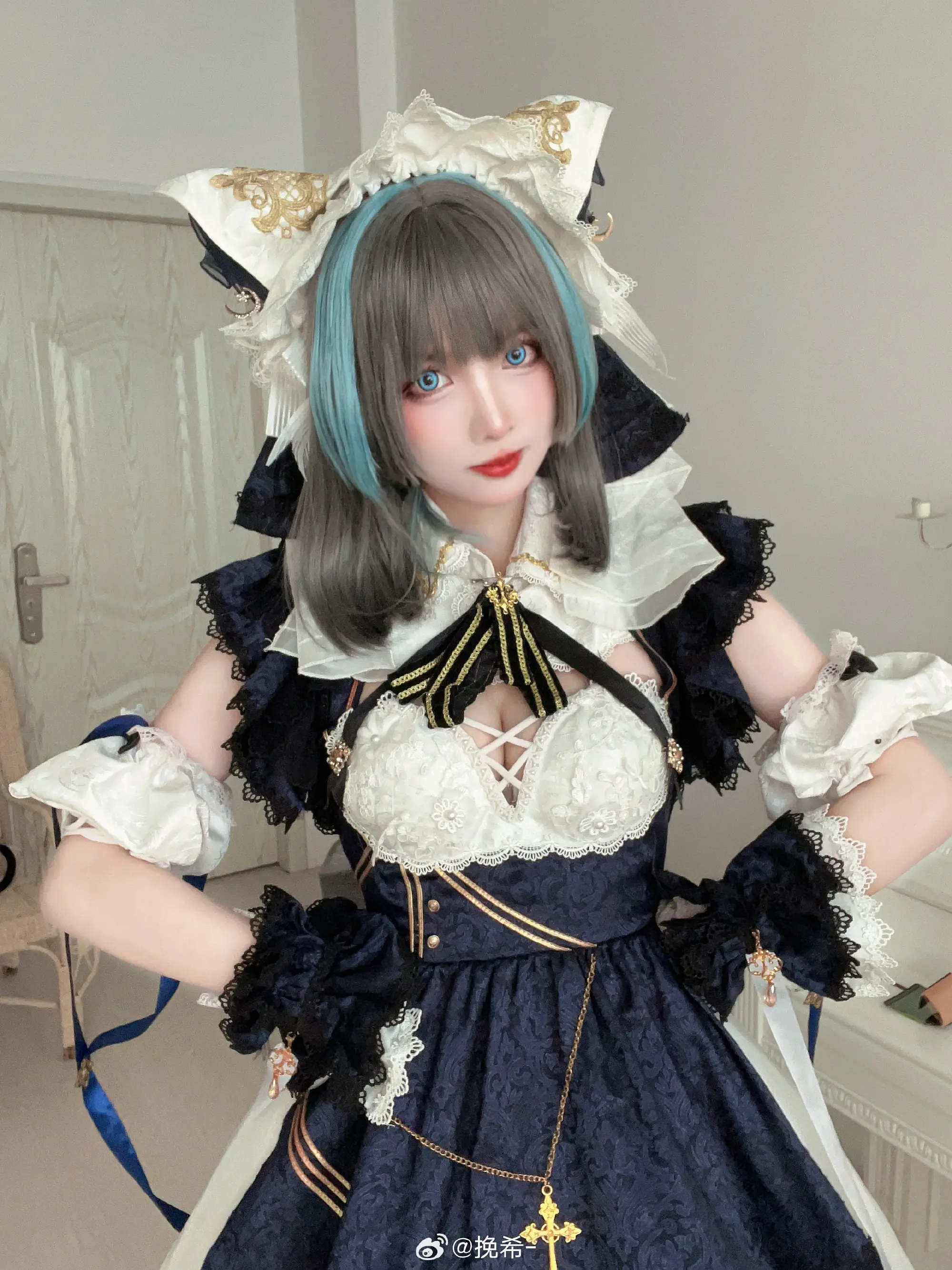 COSPLAY 碧蓝航线 柴郡@挽希- COSPLAY-第8张
