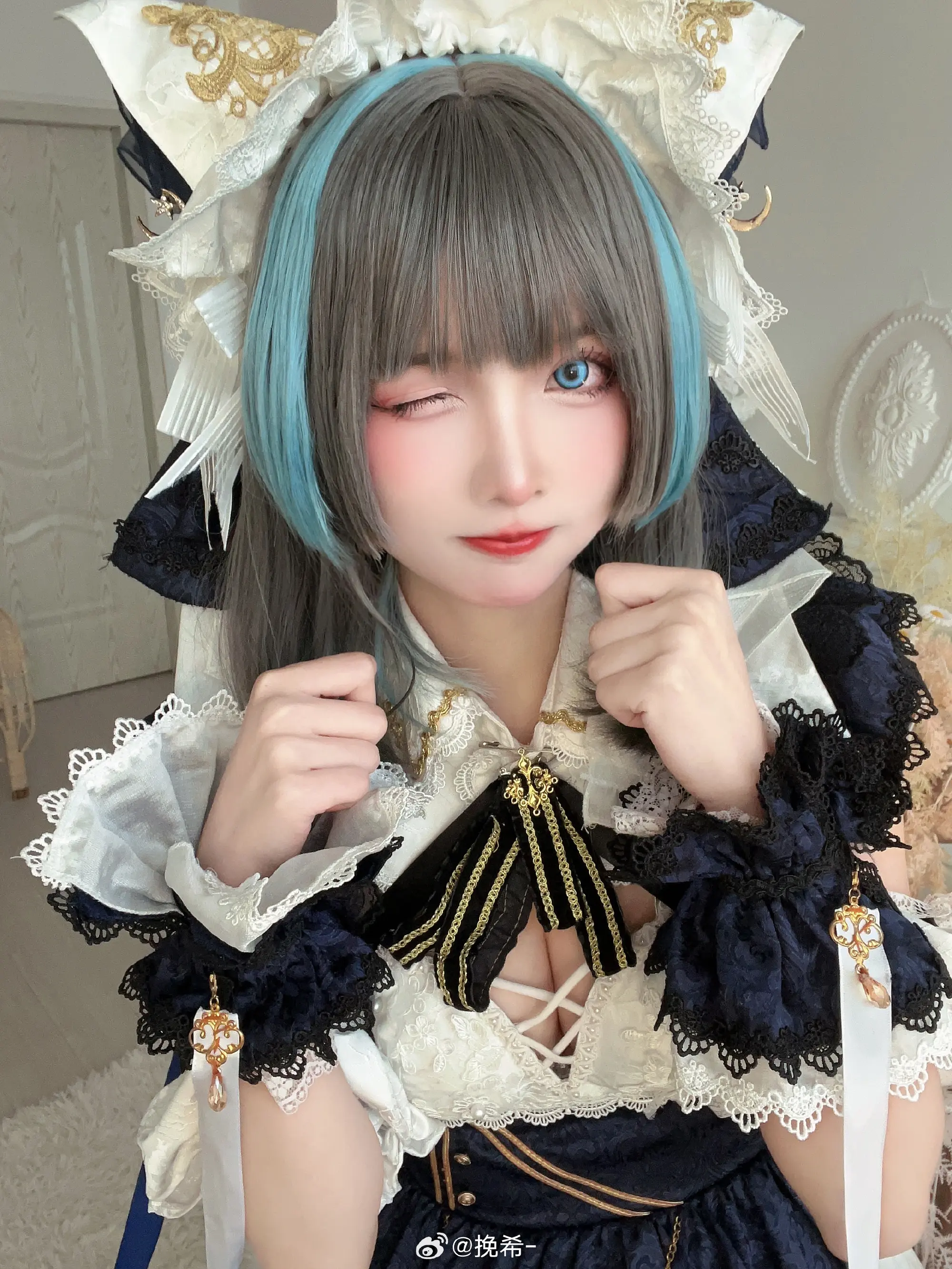 COSPLAY 碧蓝航线 柴郡@挽希- COSPLAY-第7张