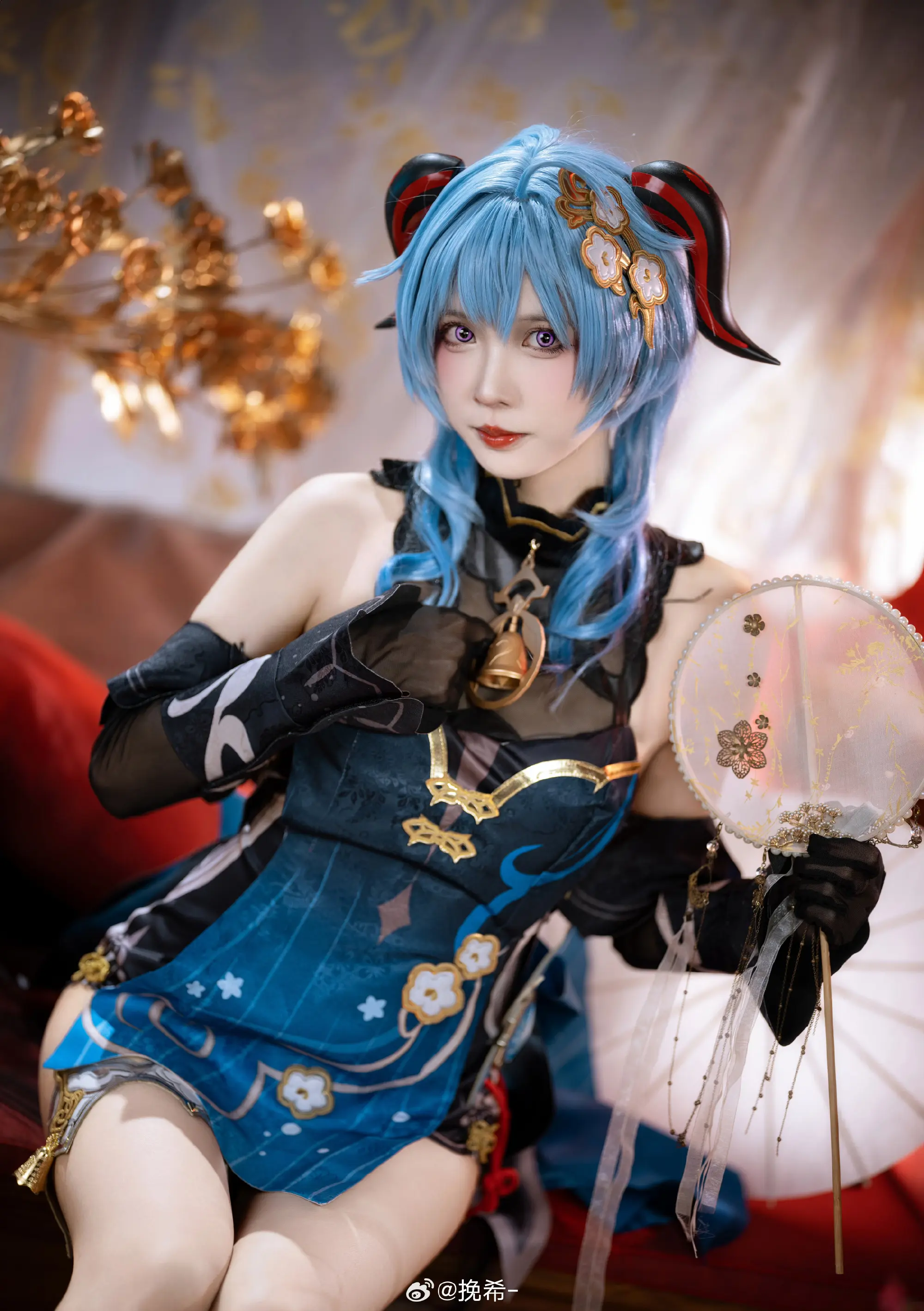 COSPLAY 甘雨 原神@挽希- COSPLAY-第17张