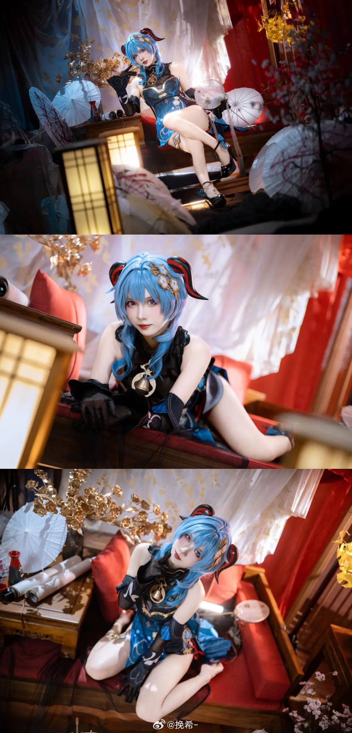 COSPLAY 甘雨 原神@挽希- COSPLAY-第13张